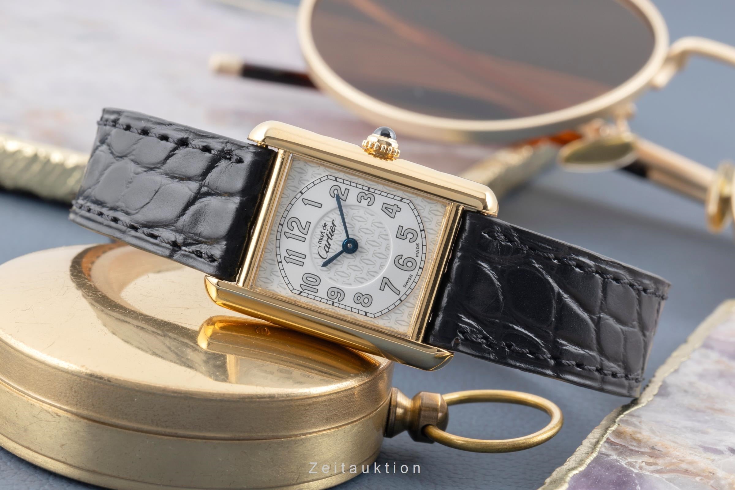 Cartier Tank silver-gilt quartz Kal. 057 Ref. W1013854 | 2506500