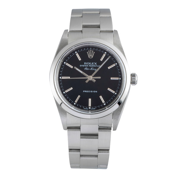 Rolex Air King acier automatique montre pour hommes 14000 M  [2506506]