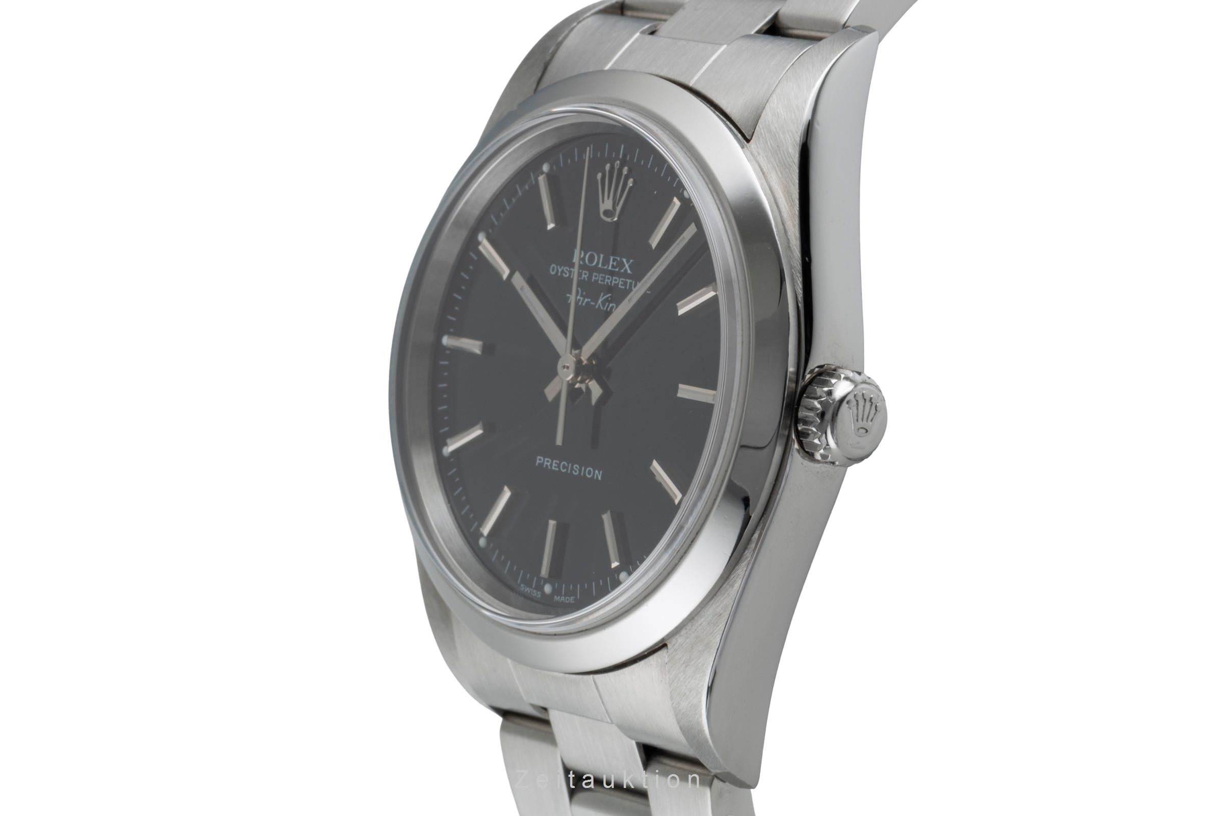 Rolex Air King acier automatique montre pour hommes 14000 M  [2506506]