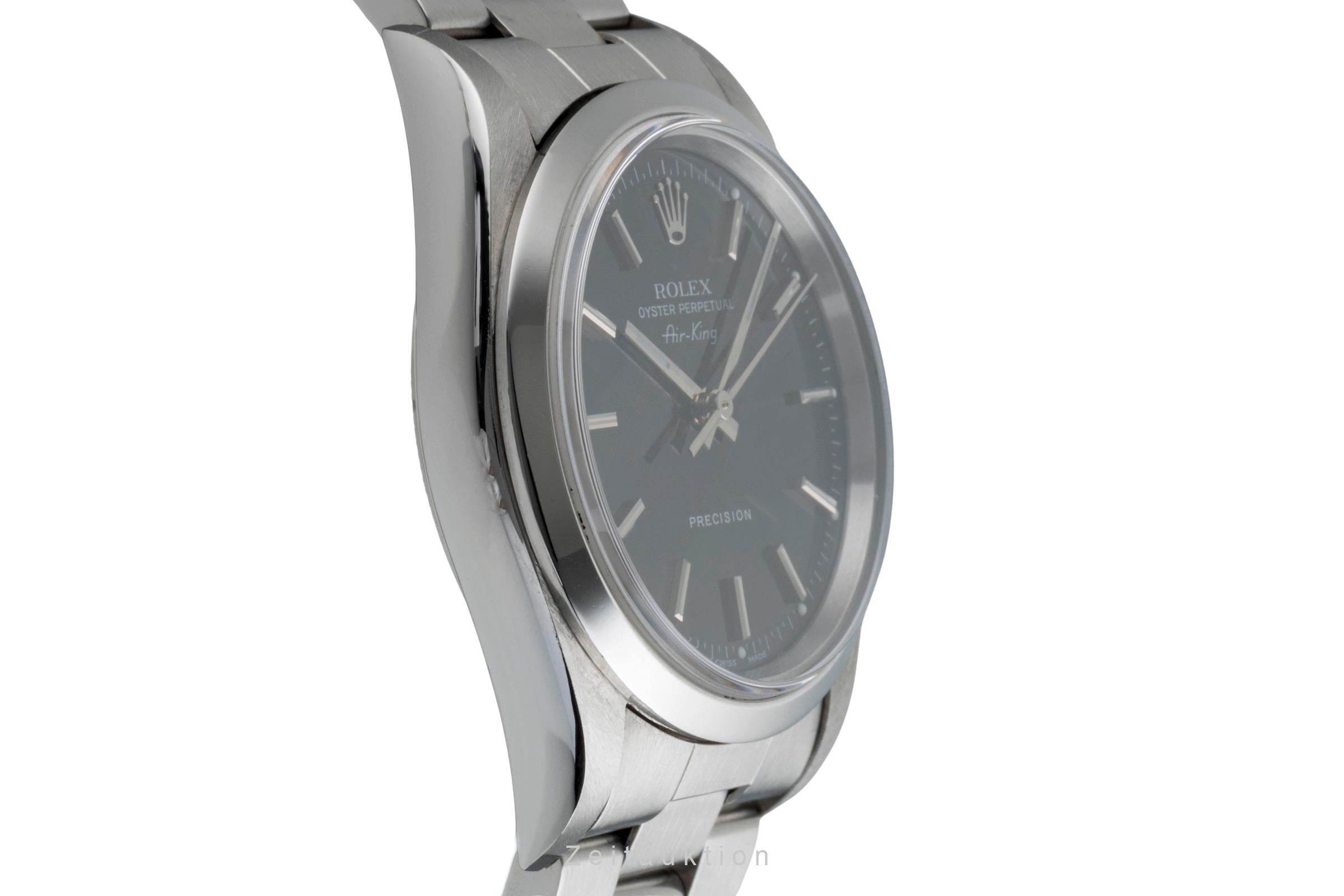 Rolex Air King acier automatique montre pour hommes 14000 M  [2506506]