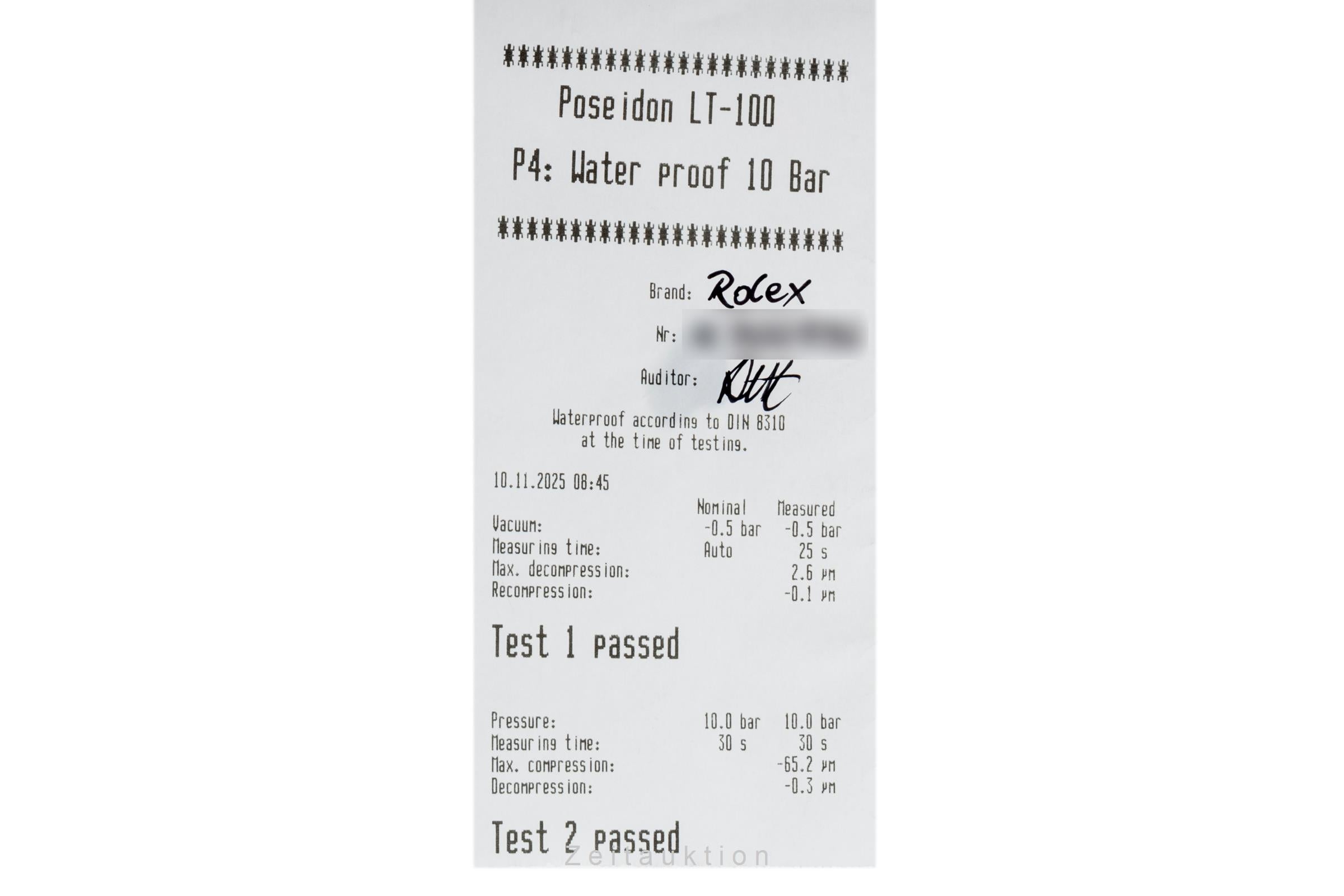 Rolex Air King acier automatique montre pour hommes 14000 M  [2506506]