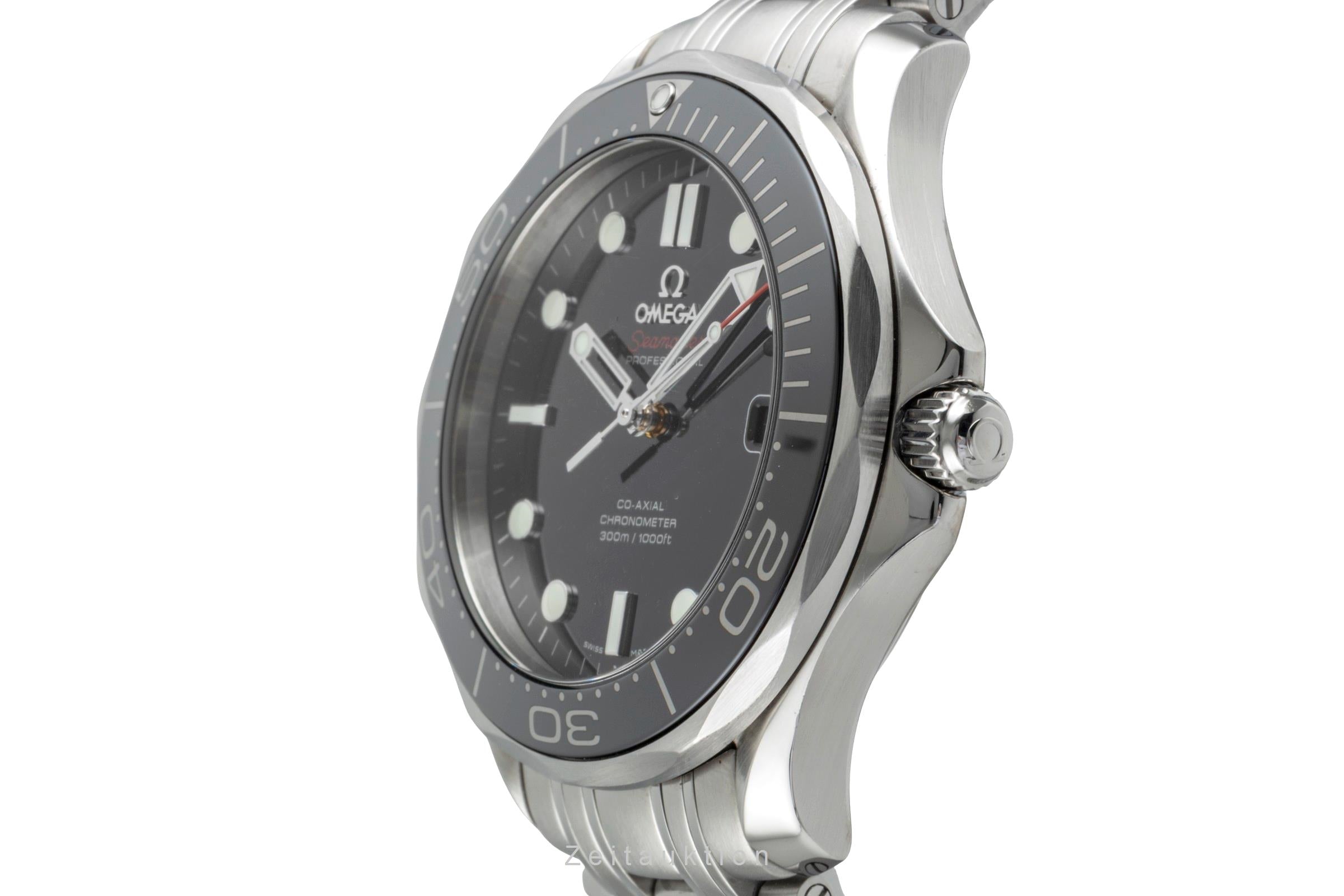 Omega Seamaster Stahl Automatik Herrenuhr Ref. 212.30.41.20.01.003 Papiere  [2506508]