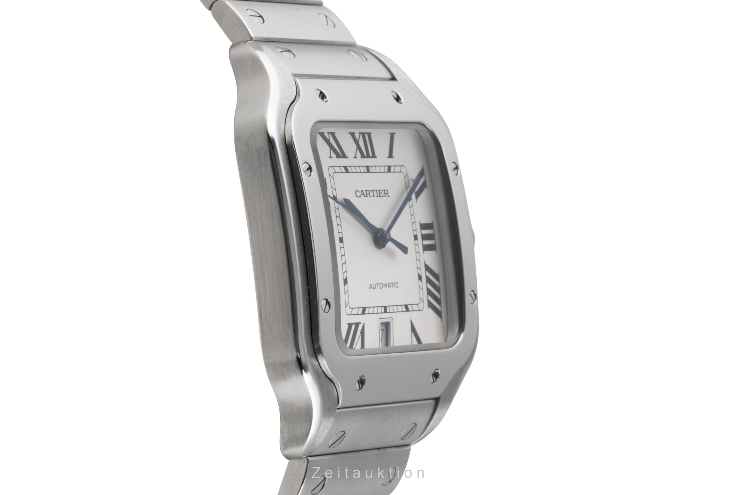 Cartier Santos steel automatic  WSSA0009 LP: 8850EUR  [2506510]