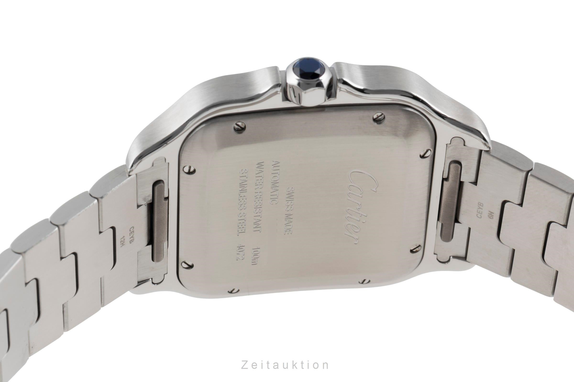 Cartier Santos steel automatic  WSSA0009 LP: 8850EUR  [2506510]