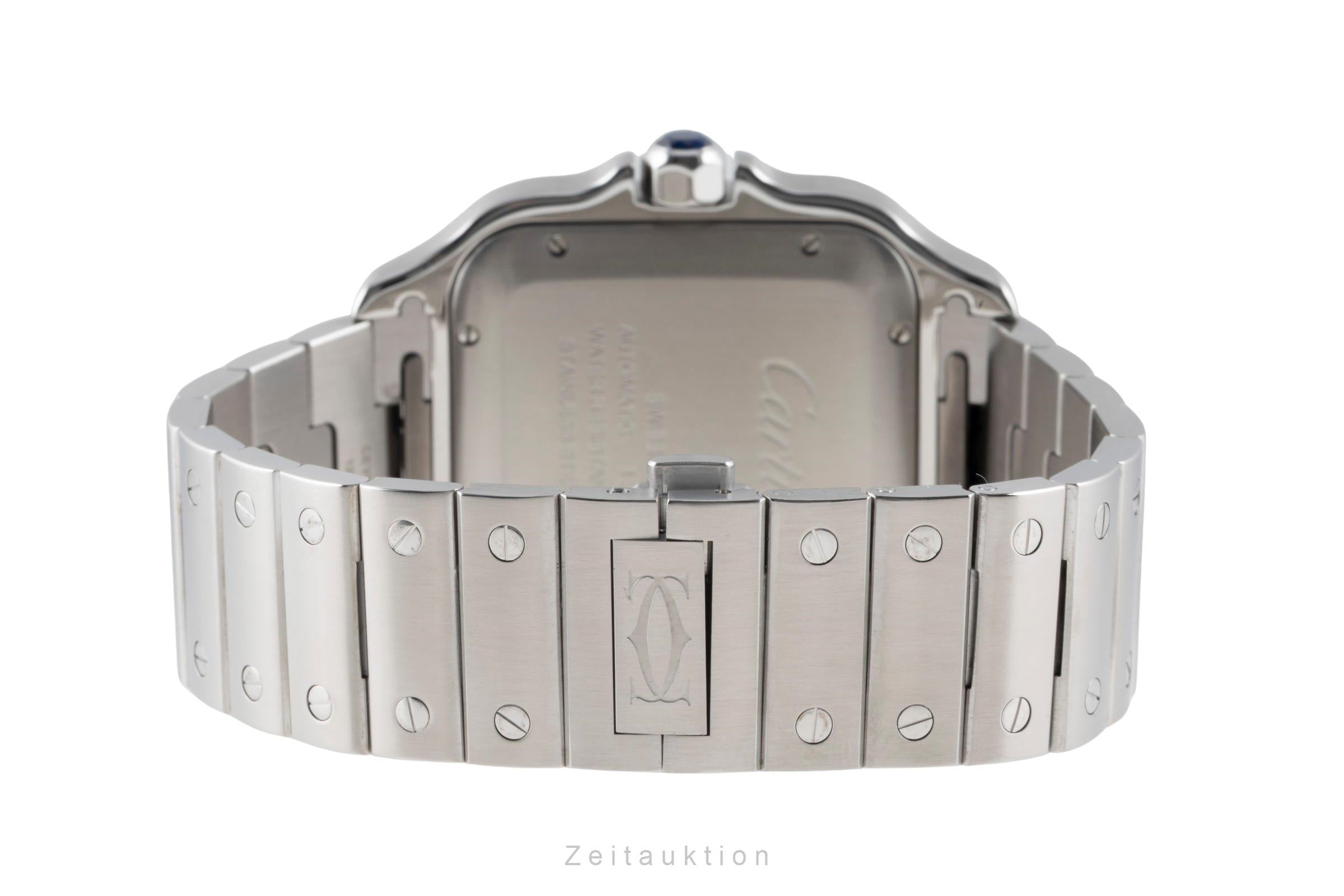 Cartier Santos steel automatic  WSSA0009 LP: 8850EUR  [2506510]