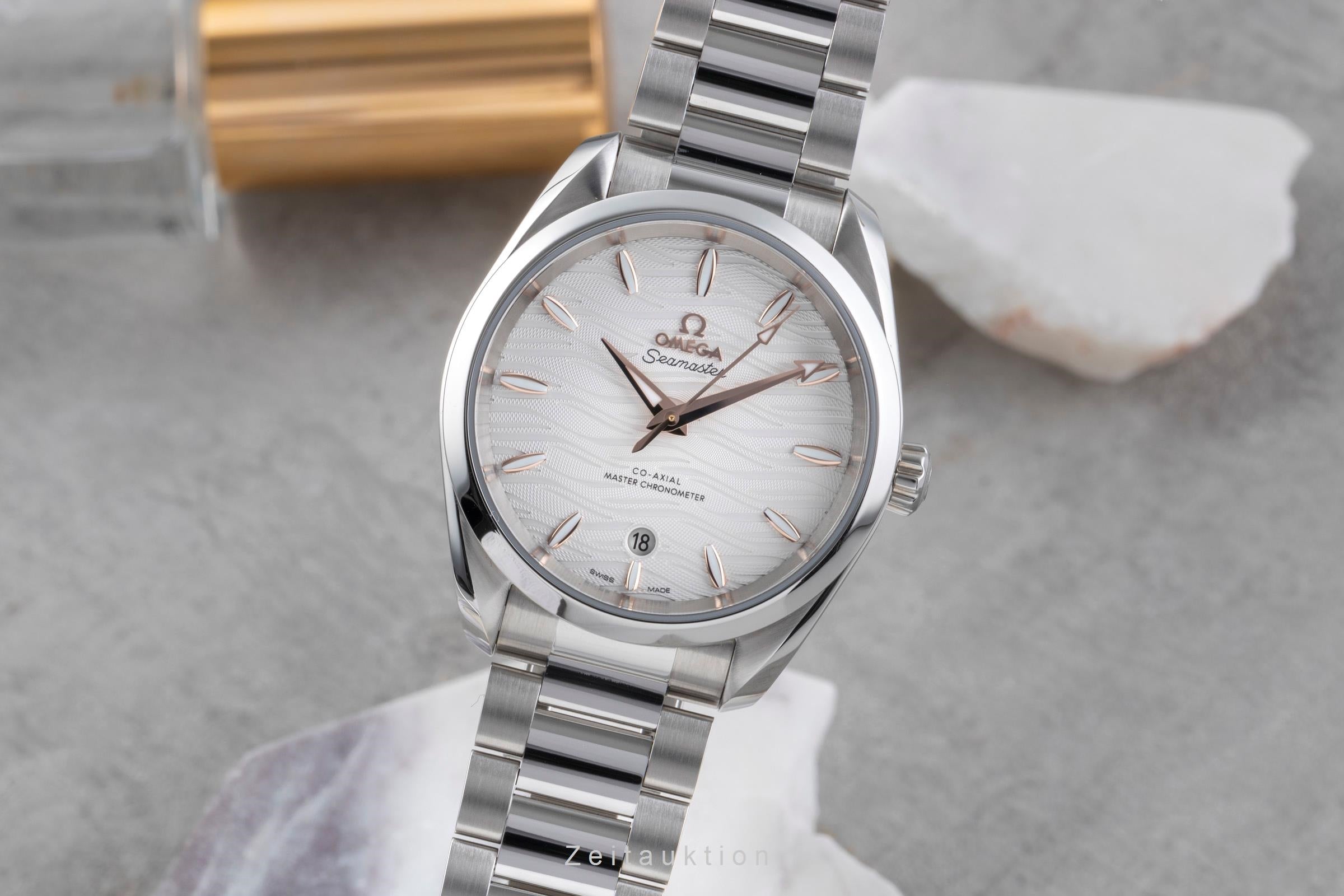 Omega Seamaster steel automatic men's watch 220.10.38.20.02.002 LP: 6800EUR  [2506511]