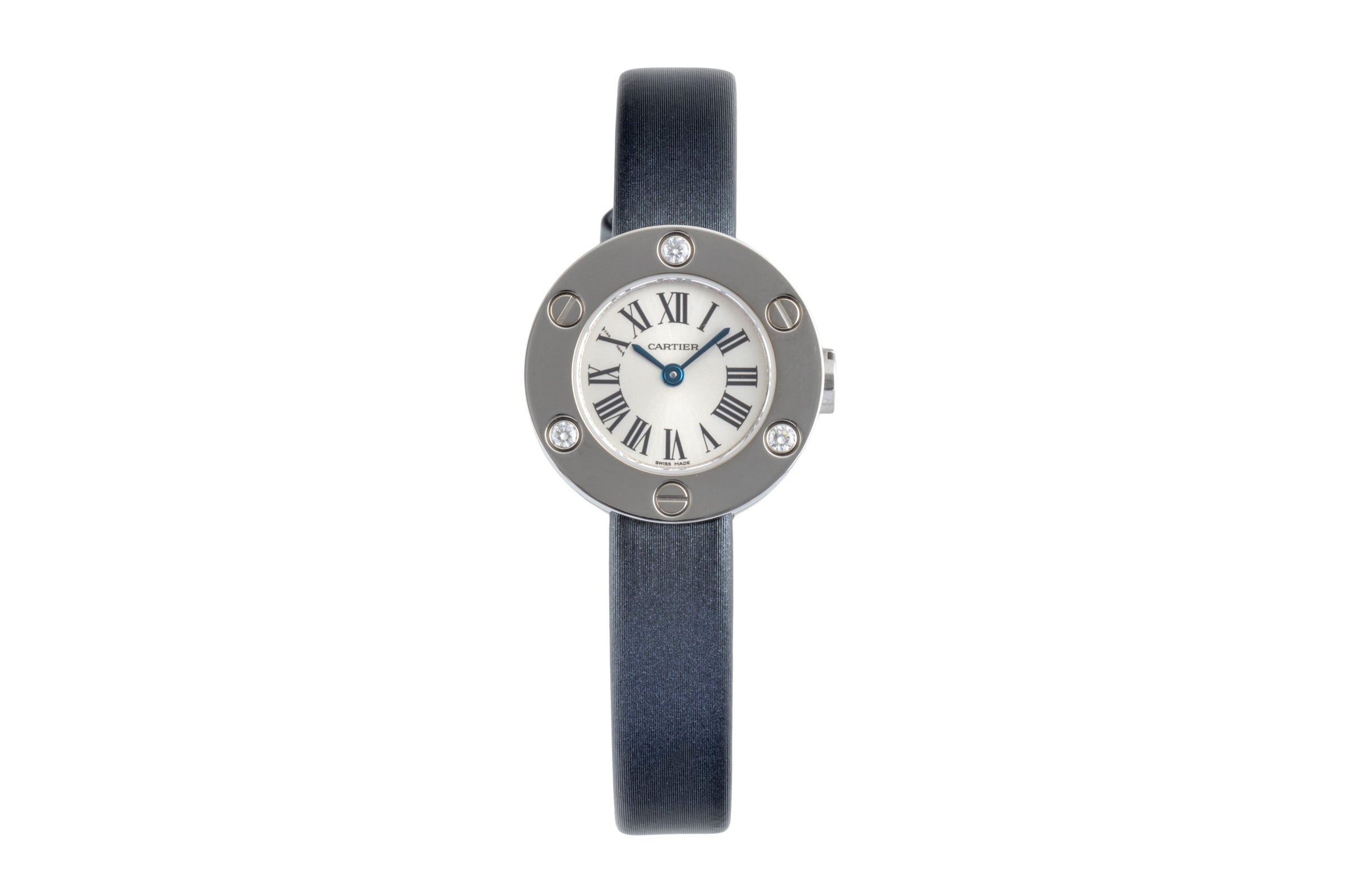 Cartier Love 18k (0,750) Weissgold Quarz Damenuhr Ref. WE800131 Box  [2506513]