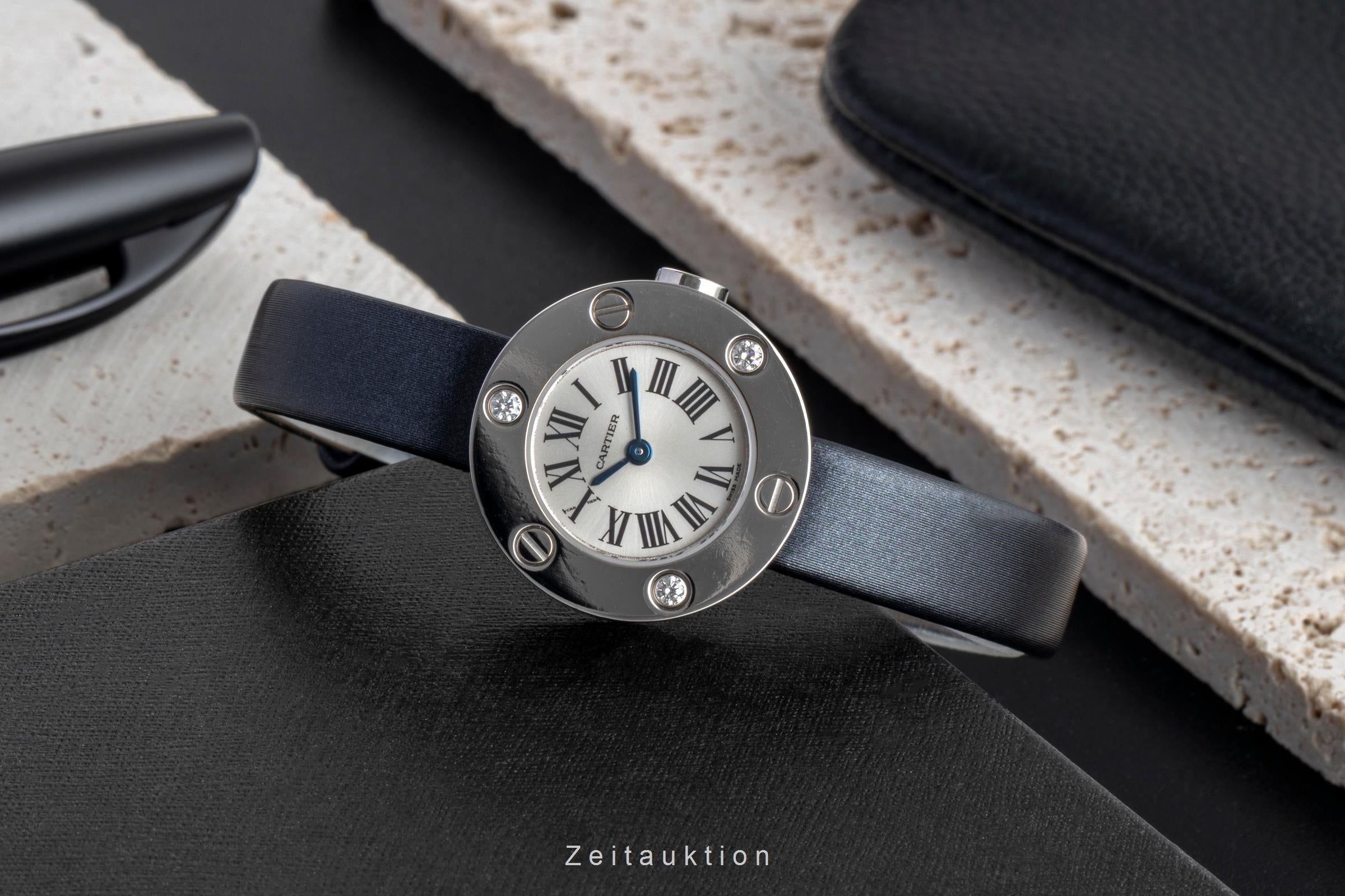 Cartier Love oro bianco 18 ct quarzo orologio da donna WE800131  [2506513]