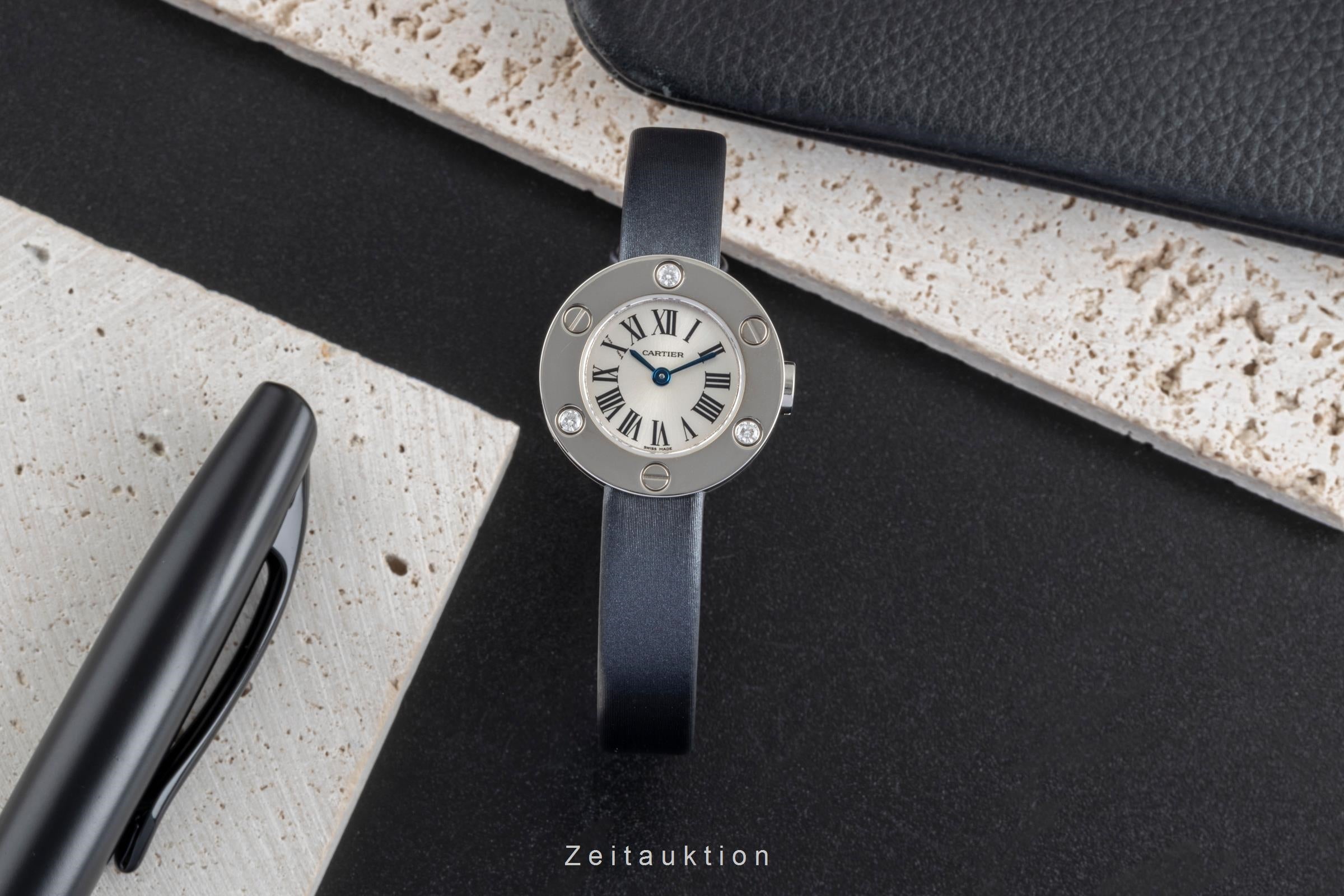 Cartier Love oro bianco 18 ct quarzo orologio da donna WE800131  [2506513]