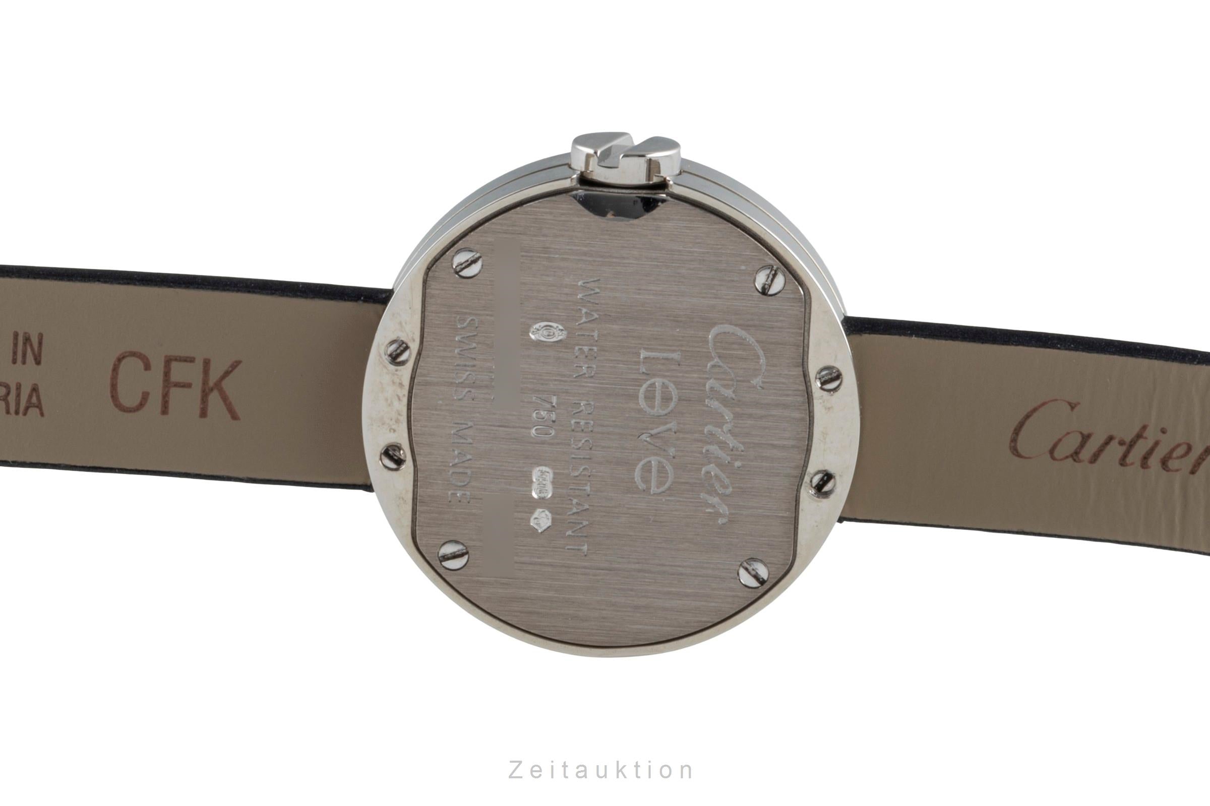 Cartier Love oro bianco 18 ct quarzo orologio da donna WE800131  [2506513]