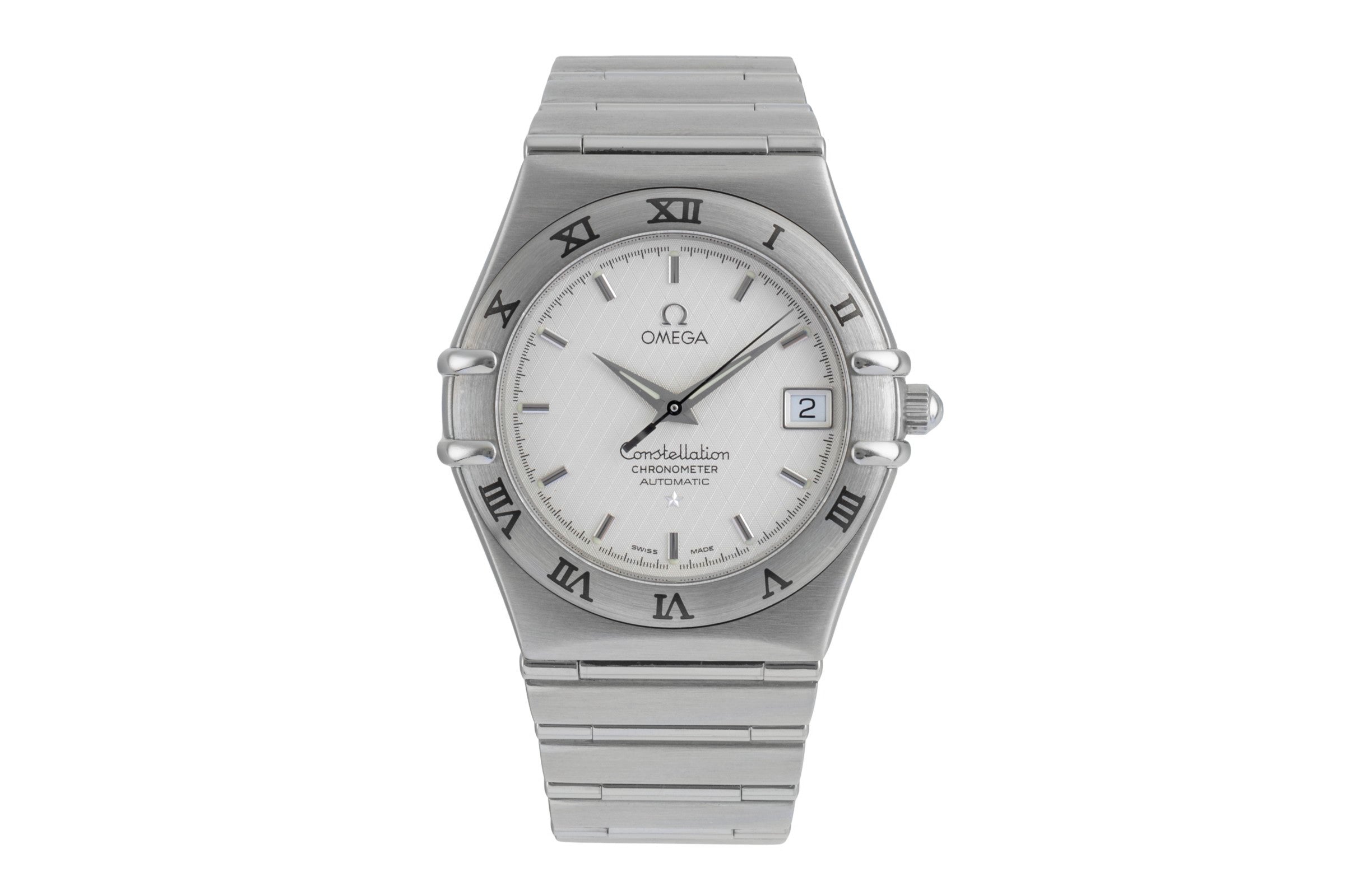 Omega Constellation steel automatic men's watch 1502.30.00  [2506514]