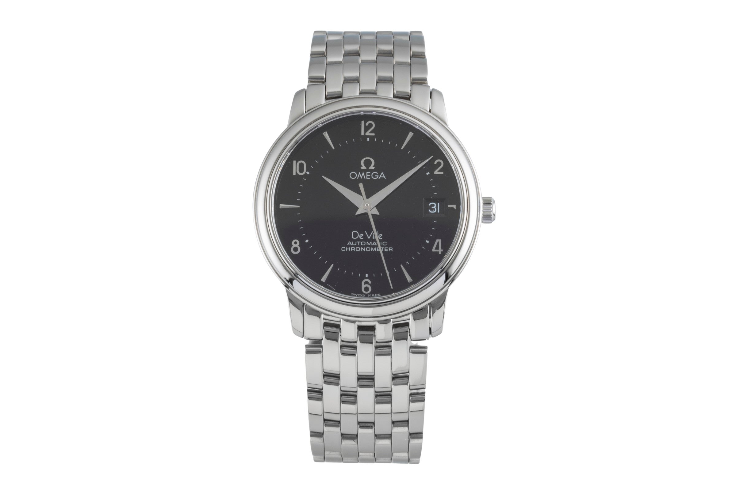 Omega De Ville steel automatic men's watch 4500.50.00  [2506516]