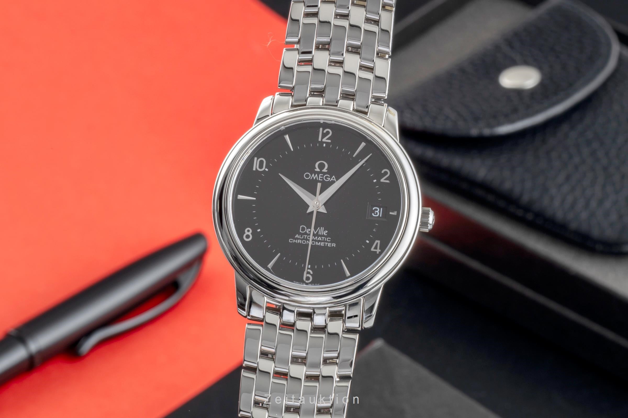 Omega De Ville steel automatic men's watch 4500.50.00  [2506516]