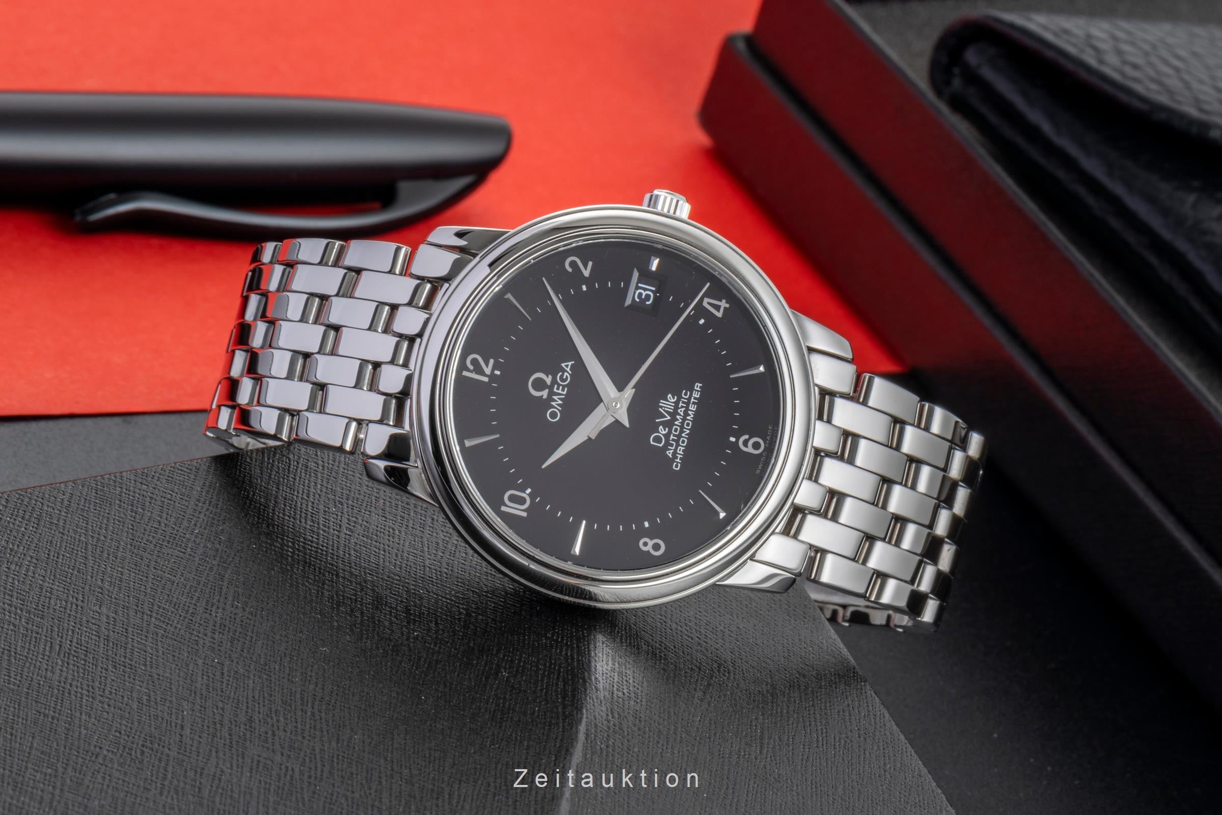 Omega De Ville steel automatic men's watch 4500.50.00  [2506516]