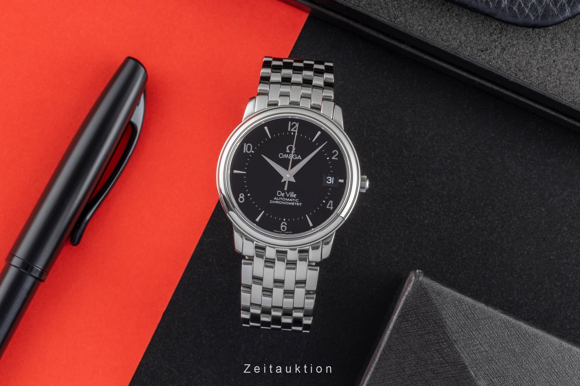 Omega De Ville steel automatic men's watch 4500.50.00  [2506516]