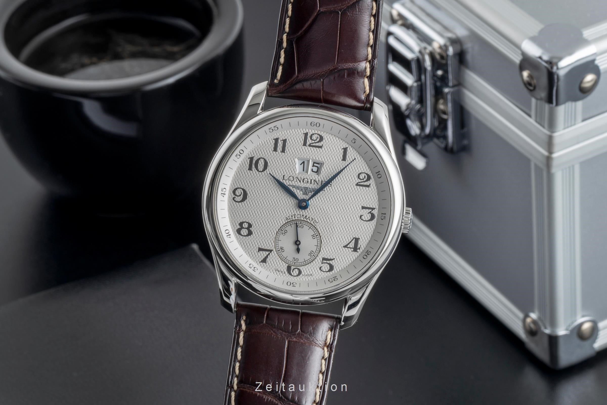 Longines Master Collection Big Date Automatik Edelstahl Herrenuhr Ref. L2.676.4 [2506519]