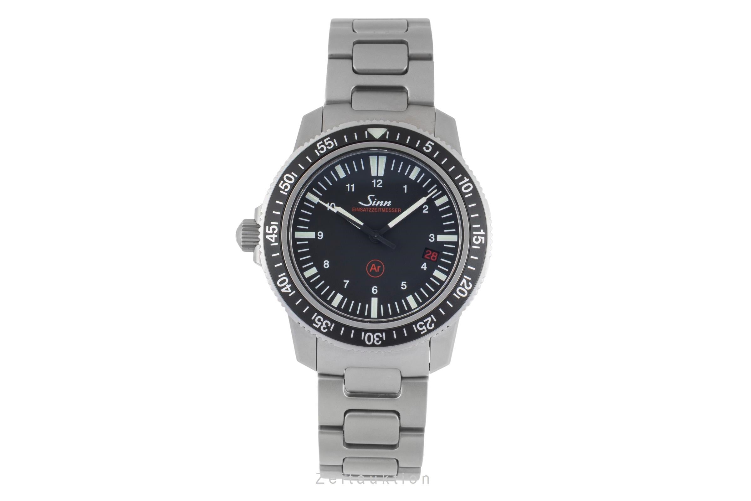 SINN EZM3 Edelstahl Automatik Ref. 603.010 Box & Papiere 2025 NP: 2140 € [2506520]