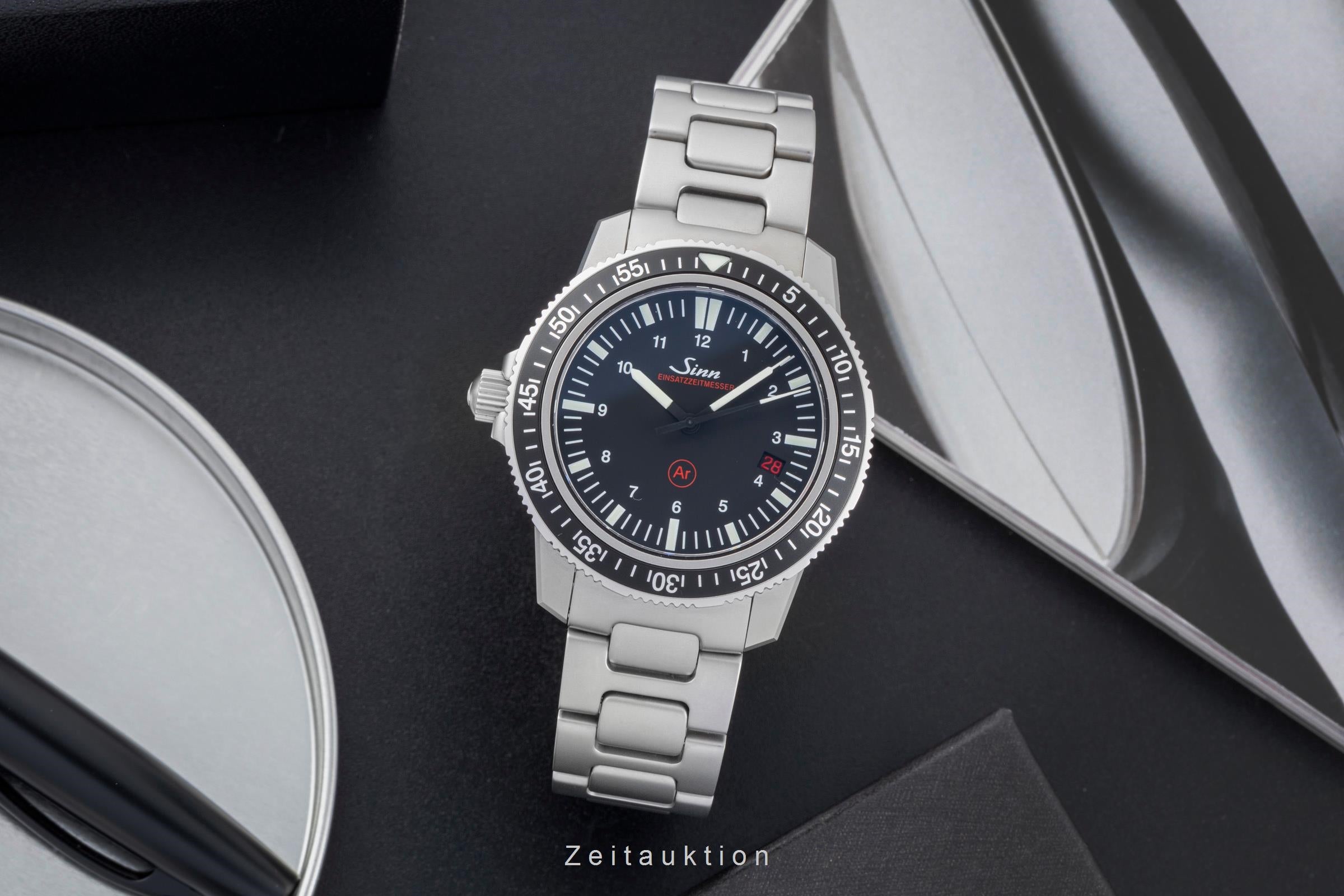SINN EZM3 Edelstahl Automatik Ref. 603.010 Box & Papiere 2025 NP: 2140 € [2506520]