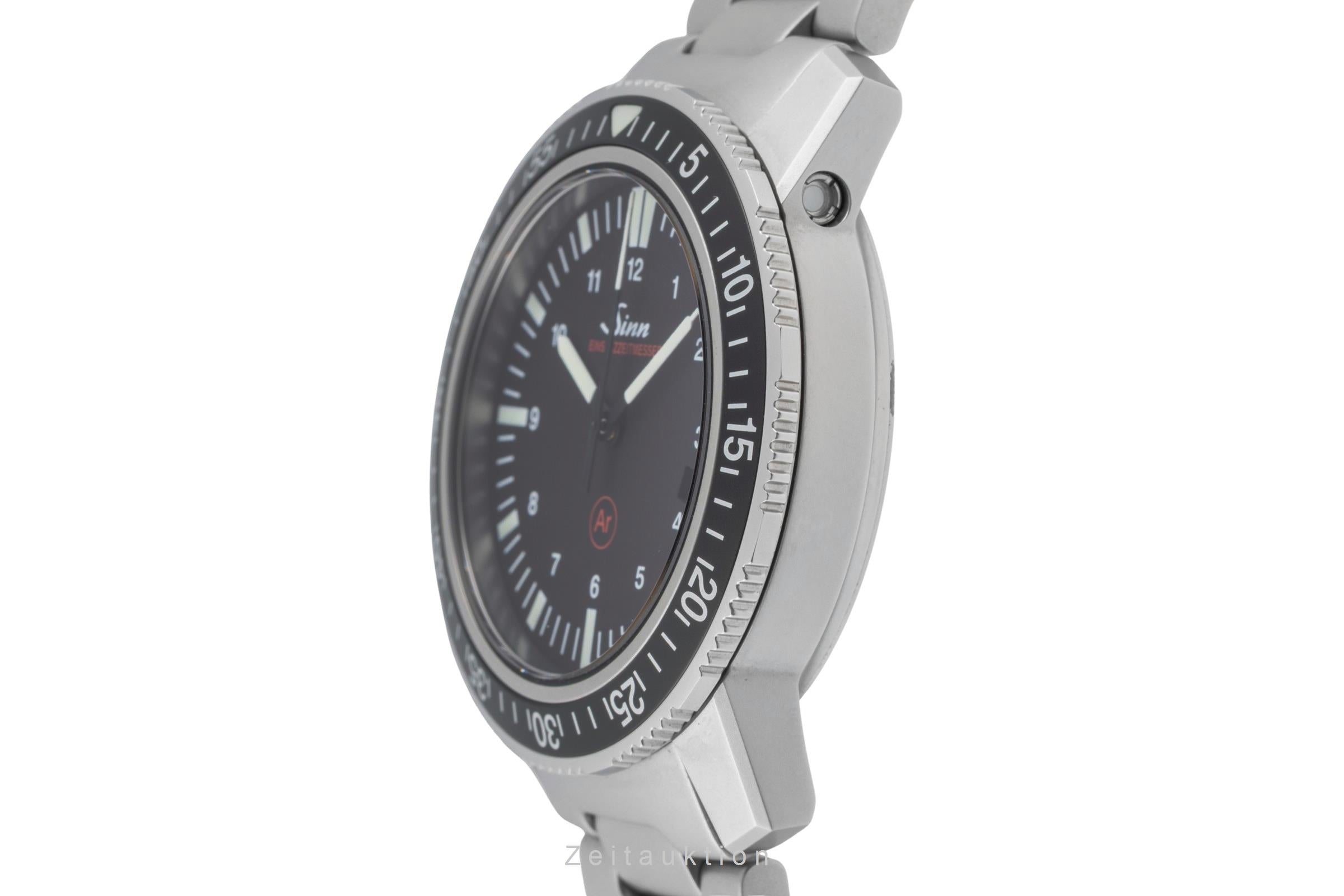 SINN EZM3 Edelstahl Automatik Ref. 603.010 Box & Papiere 2025 NP: 2140 € [2506520]