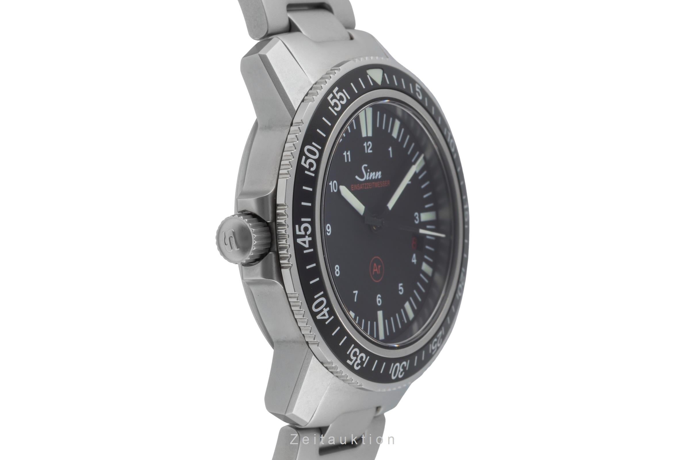 SINN EZM3 Edelstahl Automatik Ref. 603.010 Box & Papiere 2025 NP: 2140 € [2506520]
