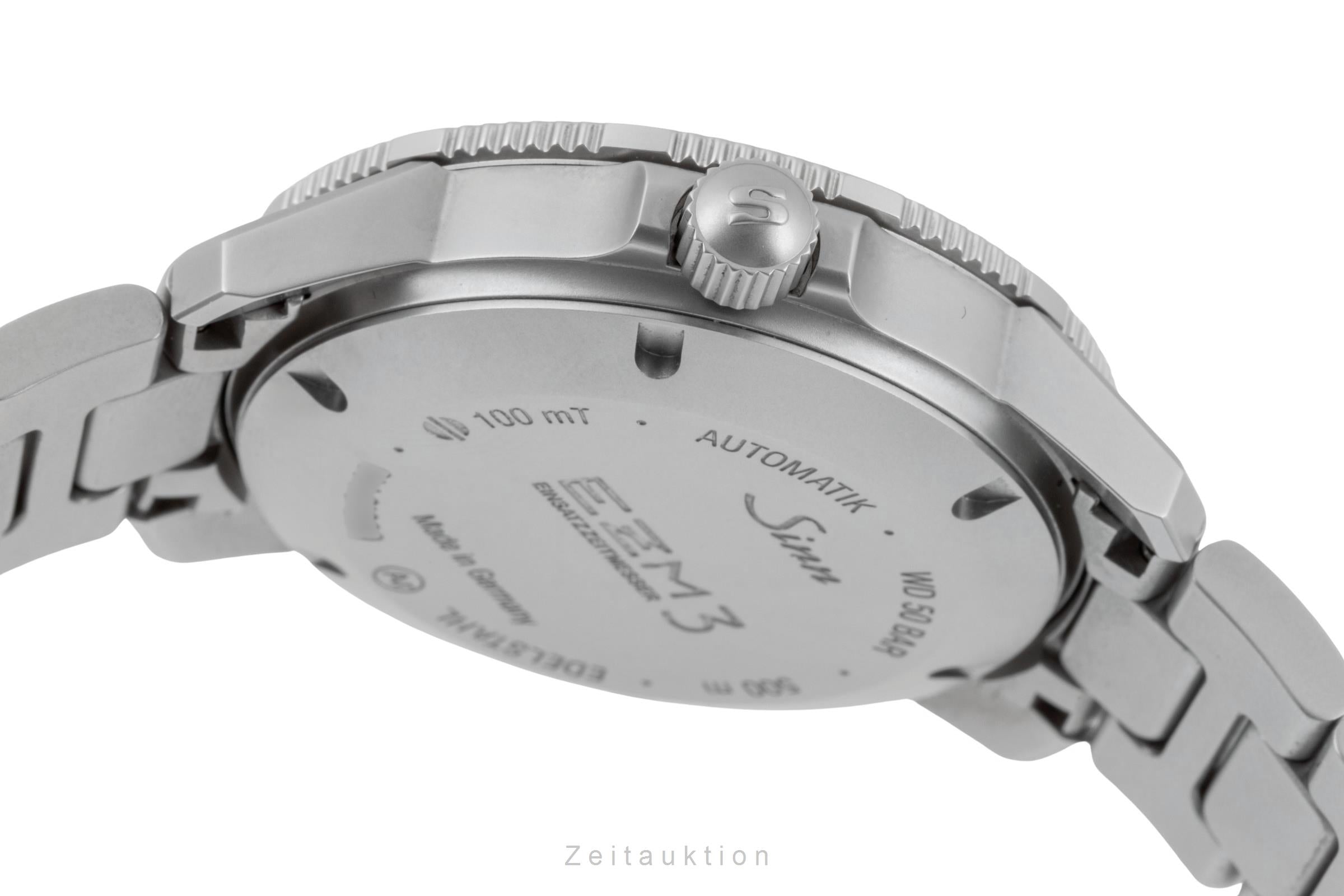 SINN EZM3 Edelstahl Automatik Ref. 603.010 Box & Papiere 2025 NP: 2140 € [2506520]