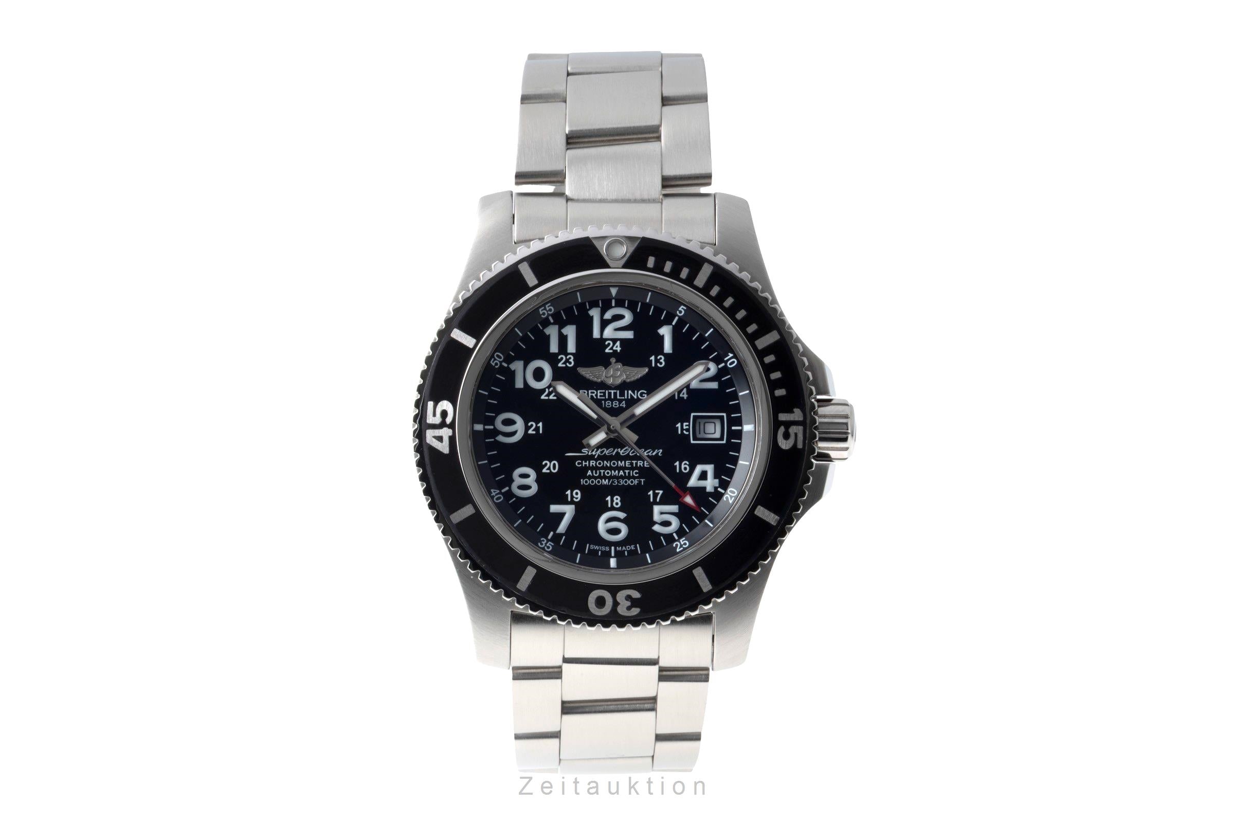 Breitling Superocean acier automatique montre pour hommes A17392D7/BD68	  [2506521]