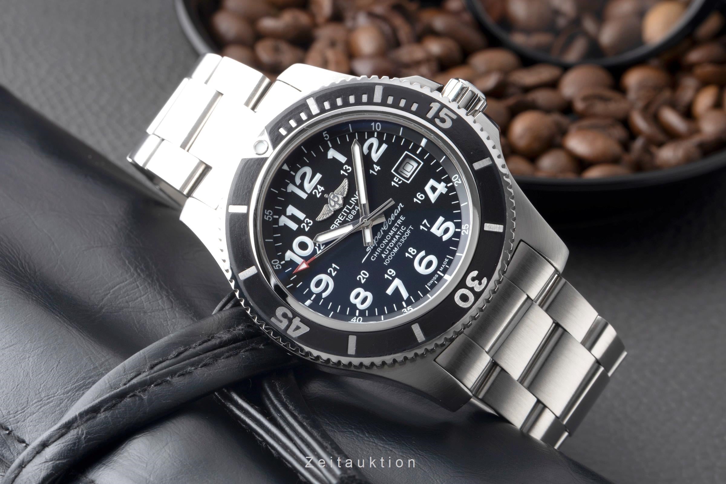 Breitling Superocean acier automatique montre pour hommes A17392D7/BD68	  [2506521]