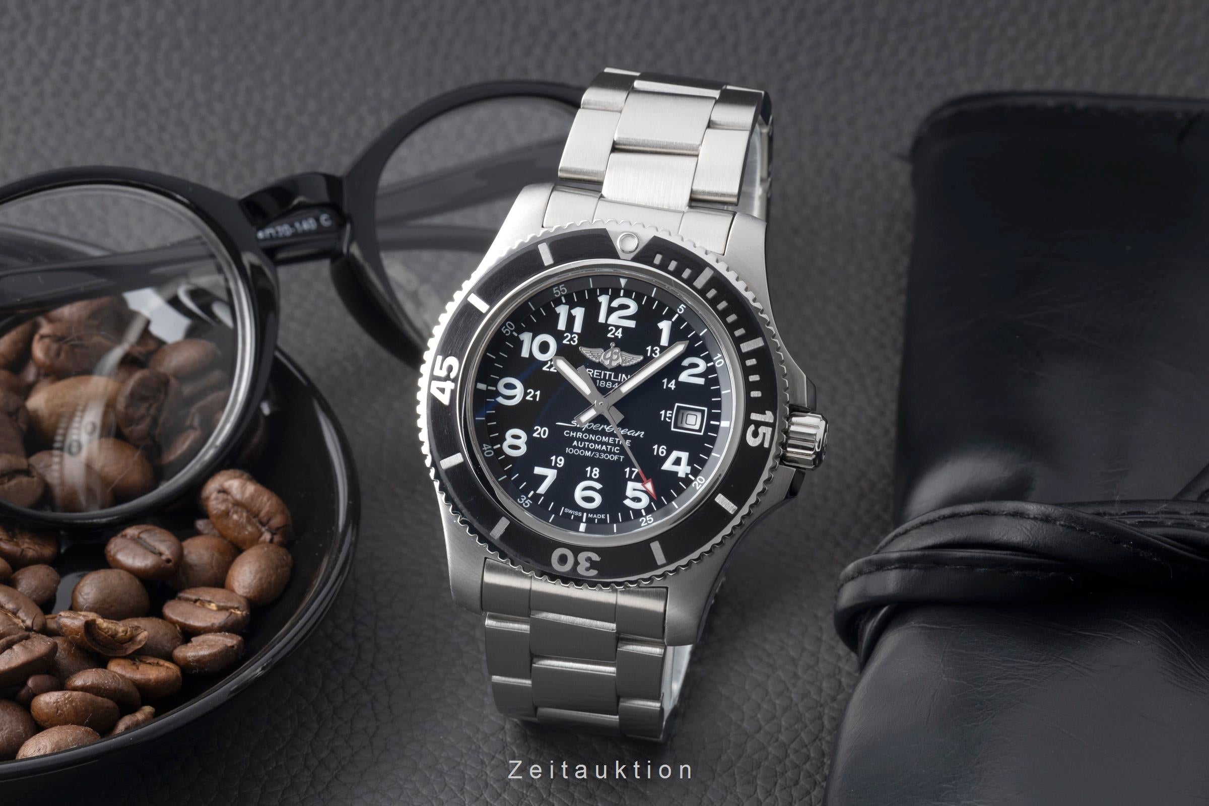 Breitling Superocean acier automatique montre pour hommes A17392D7/BD68	  [2506521]