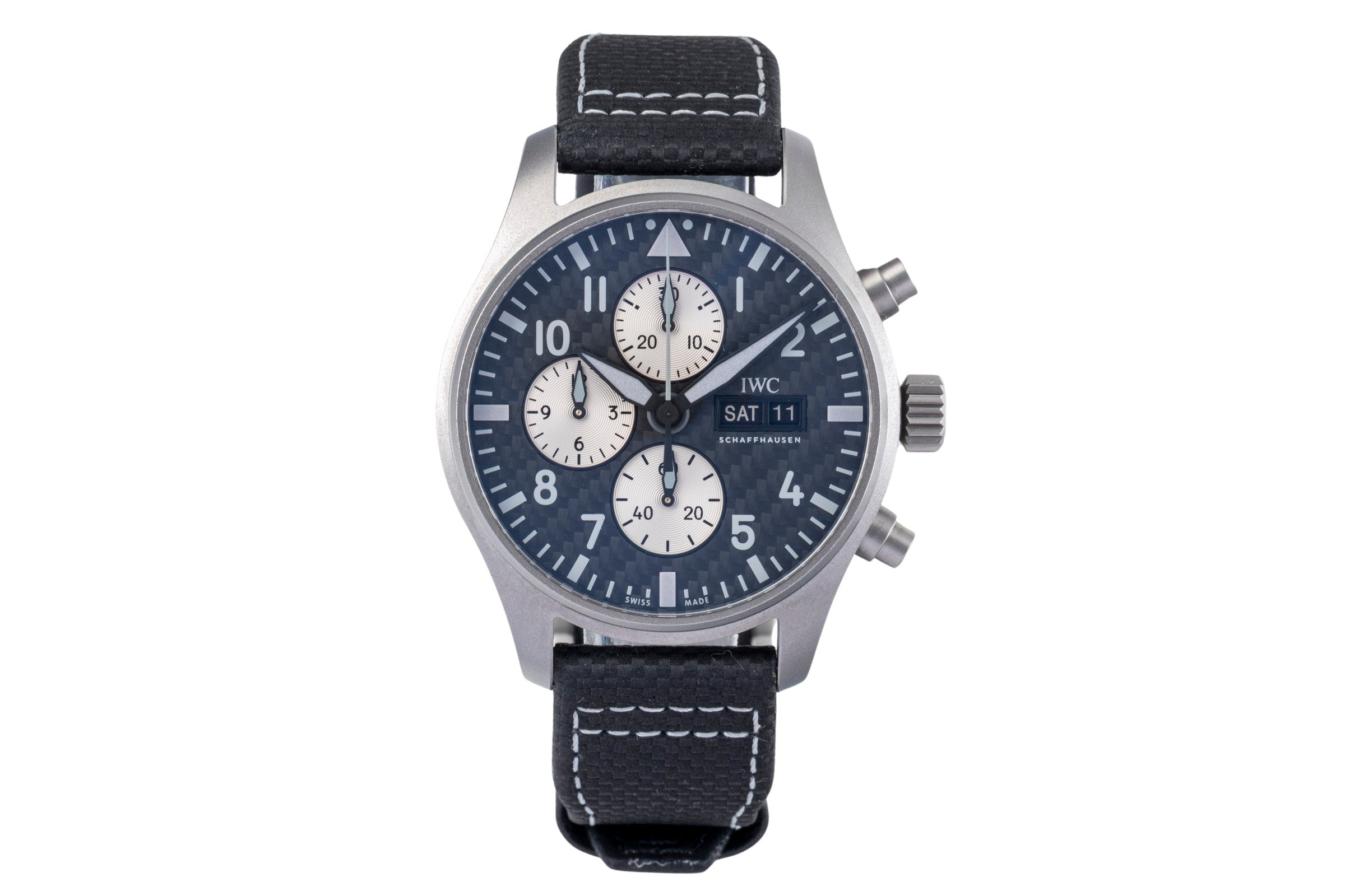 IWC Fliegerchronograph chronographe titane  automatique montre pour hommes IW377903  [2506522]