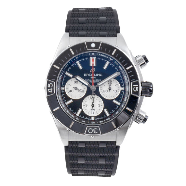 Breitling Chronomat 44 chronographe acier automatique montre pour hommes AB0136 LP: 9850EUR  [2506523]