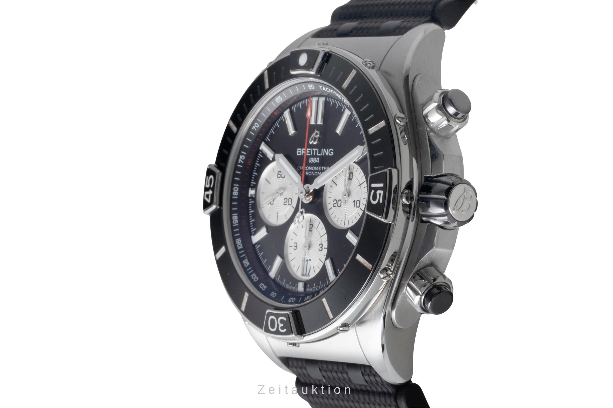 Breitling Chronomat 44 chronographe acier automatique montre pour hommes AB0136 LP: 9850EUR  [2506523]