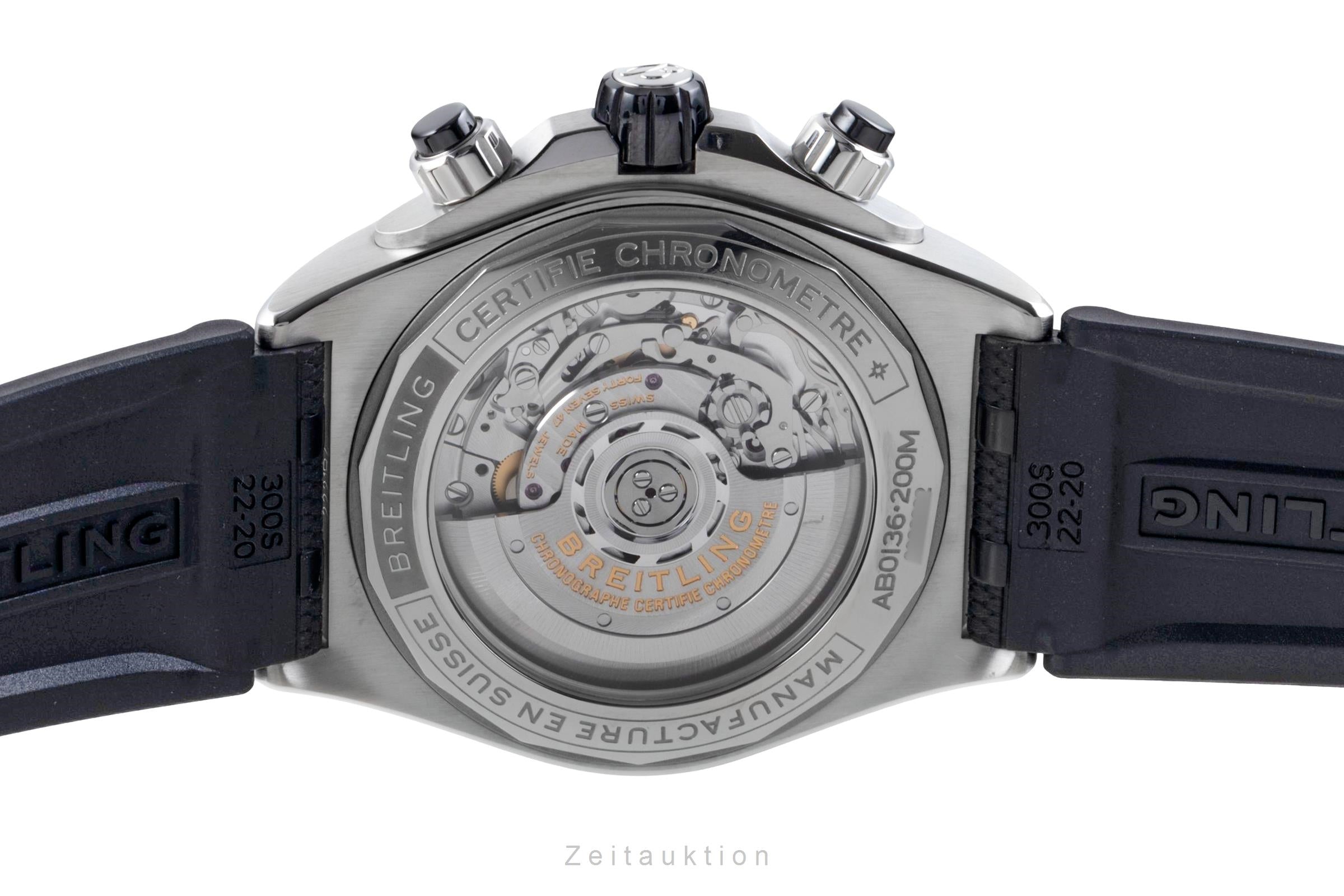 Breitling Chronomat 44 chronographe acier automatique montre pour hommes AB0136 LP: 9850EUR  [2506523]