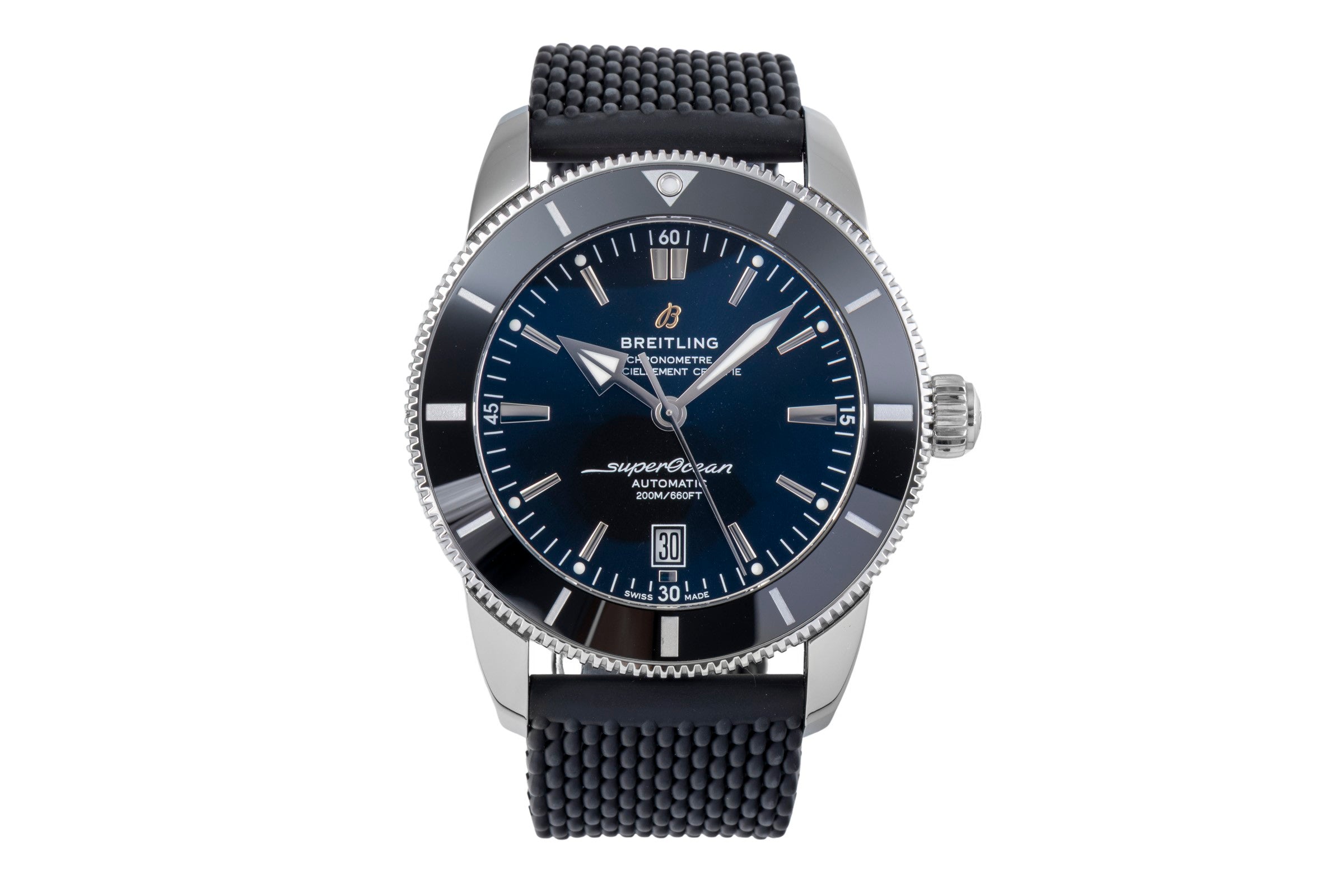Breitling Superocean Heritage II 46 acier automatique montre pour hommes AB2020 LP: 6250EUR  [2506524]