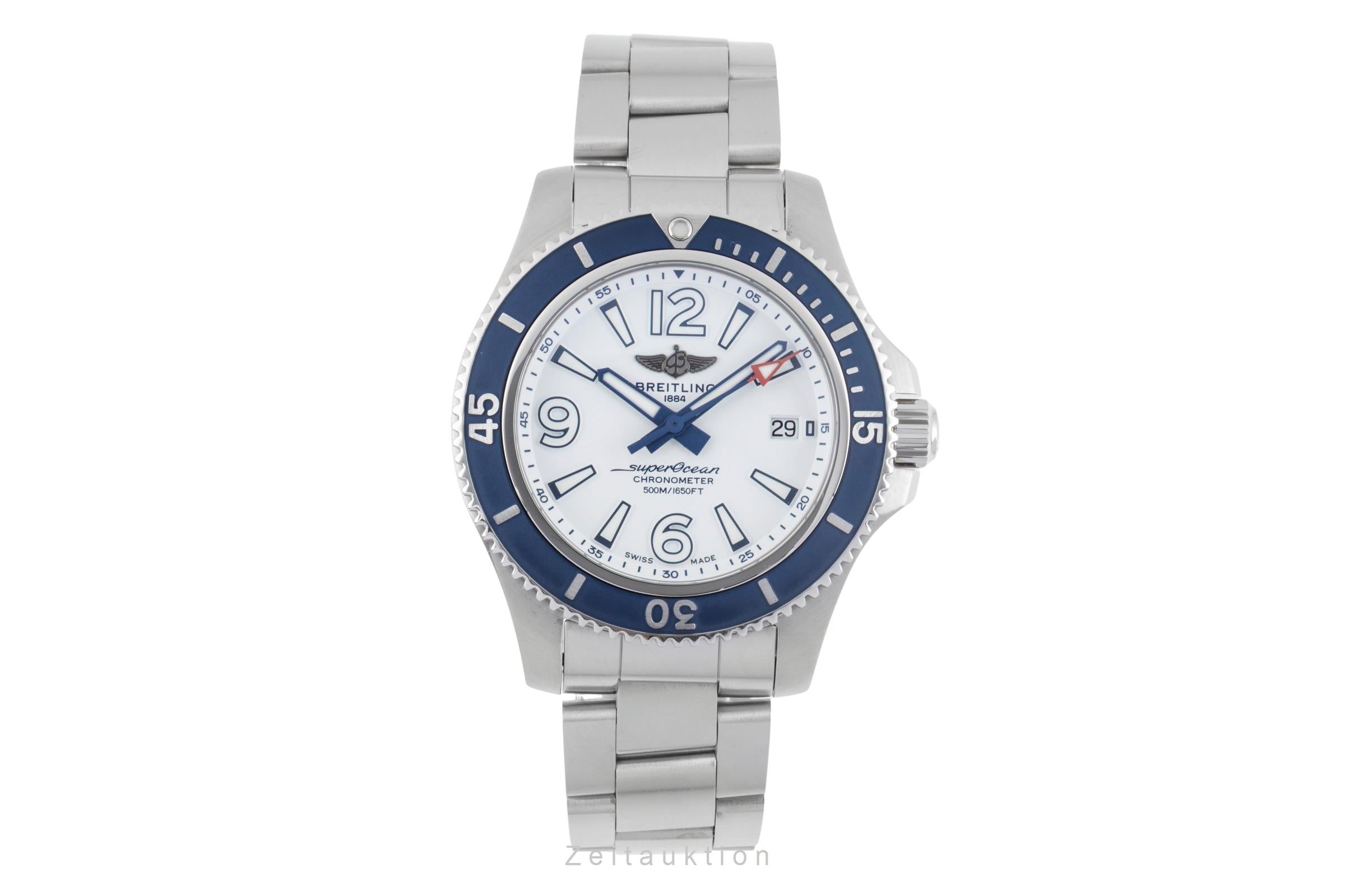 Breitling Superocean steel automatic men's watch A17366  [2506525]