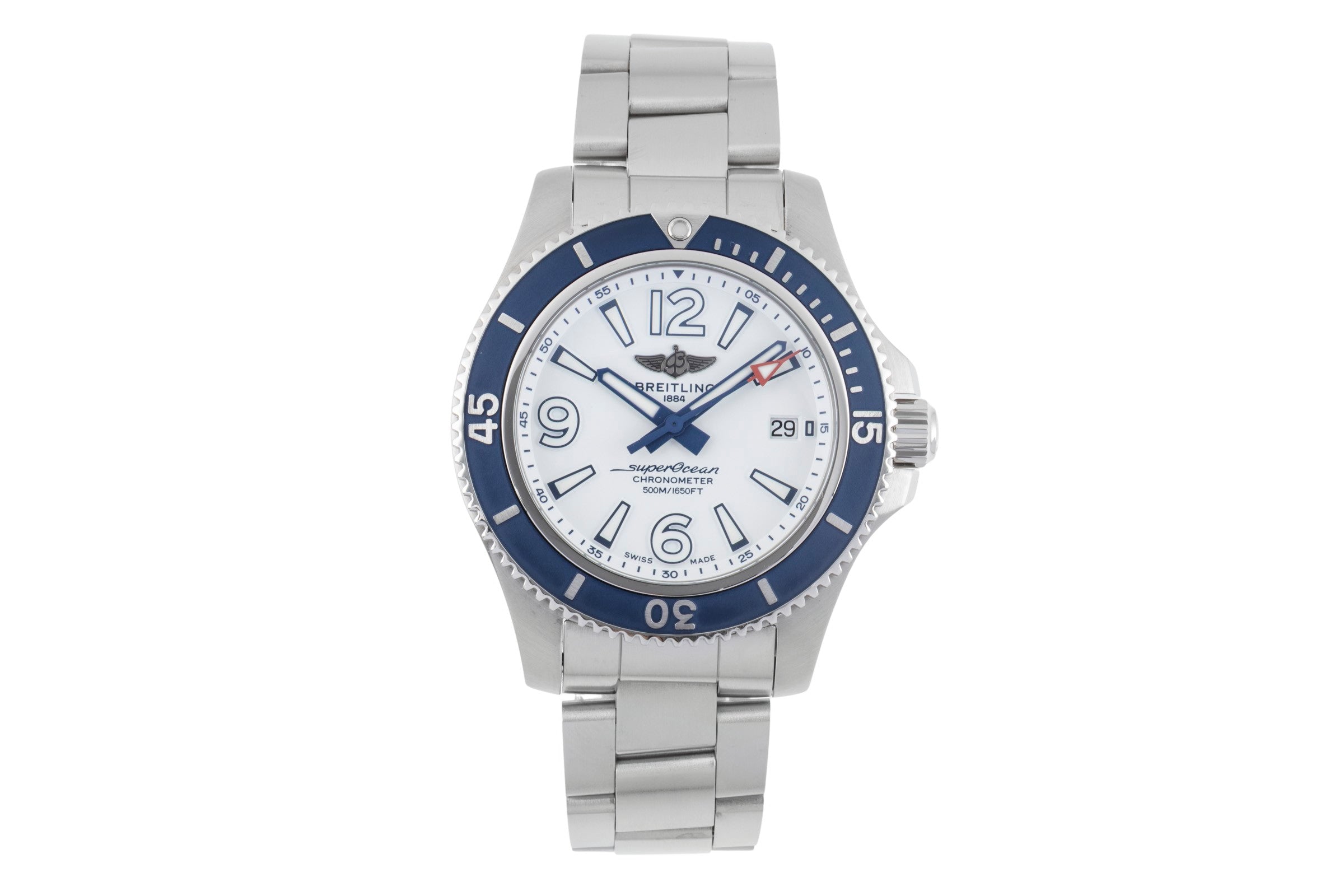 Breitling Superocean steel automatic men's watch A17366  [2506525]