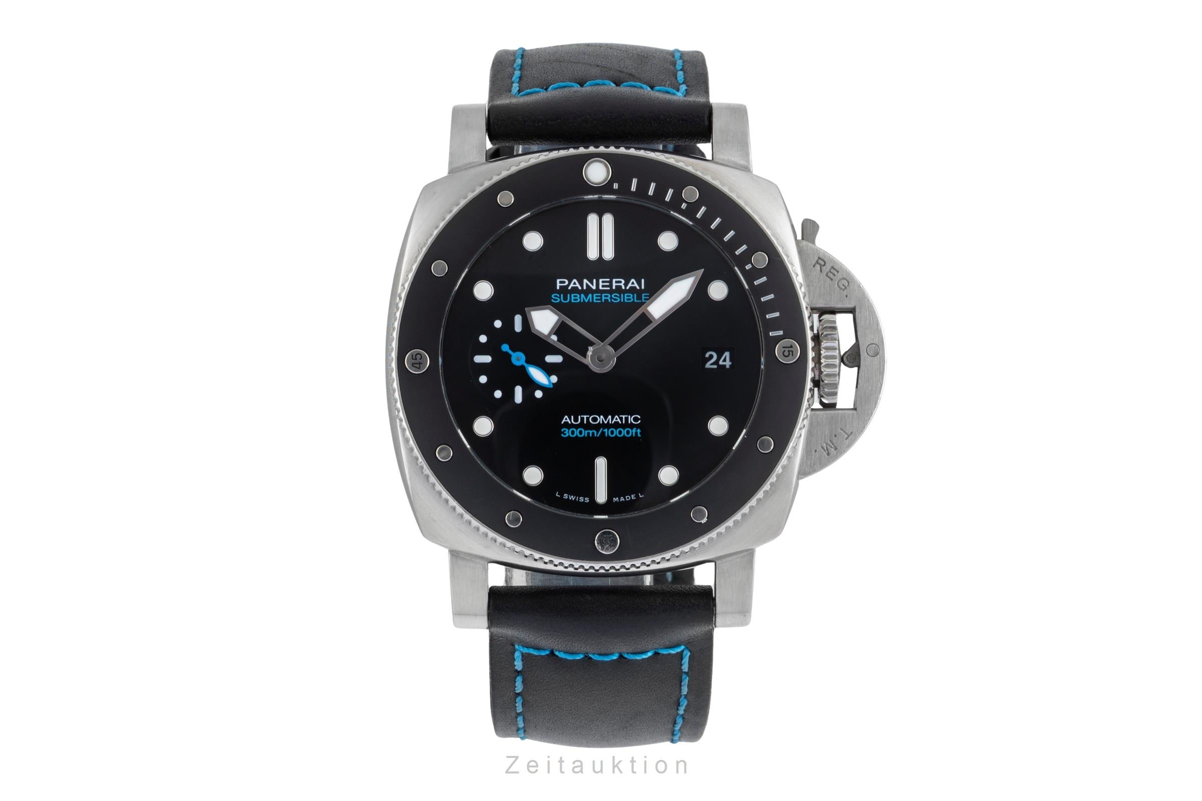 Panerai Submersible acero automático reloj para caballeros PAM00683 LP: 9700EUR  [2506527]
