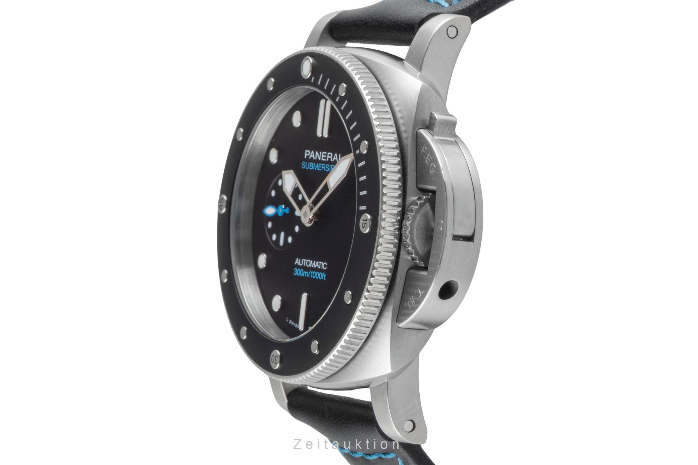 Panerai Submersible acero automático reloj para caballeros PAM00683 LP: 9700EUR  [2506527]