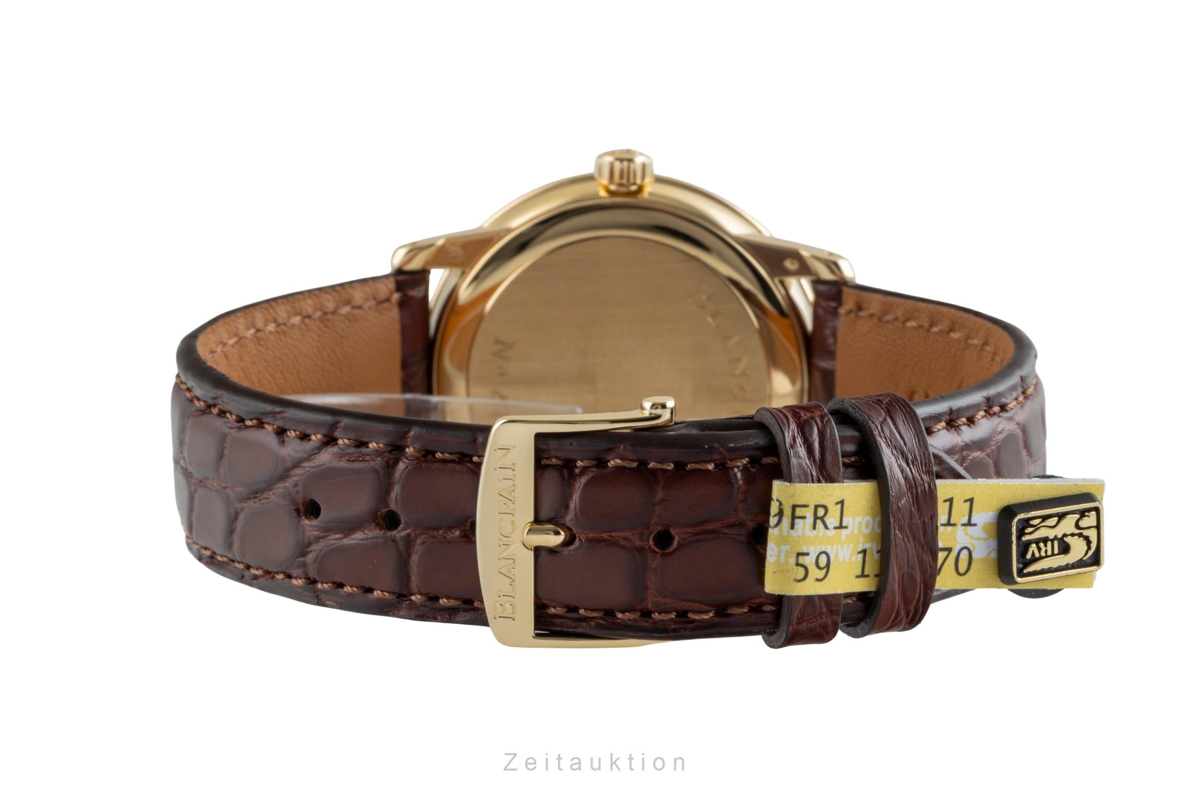 Blancpain Villeret oro 18 ct carica manuale orologio da uomo 1106-1418  [2506528]