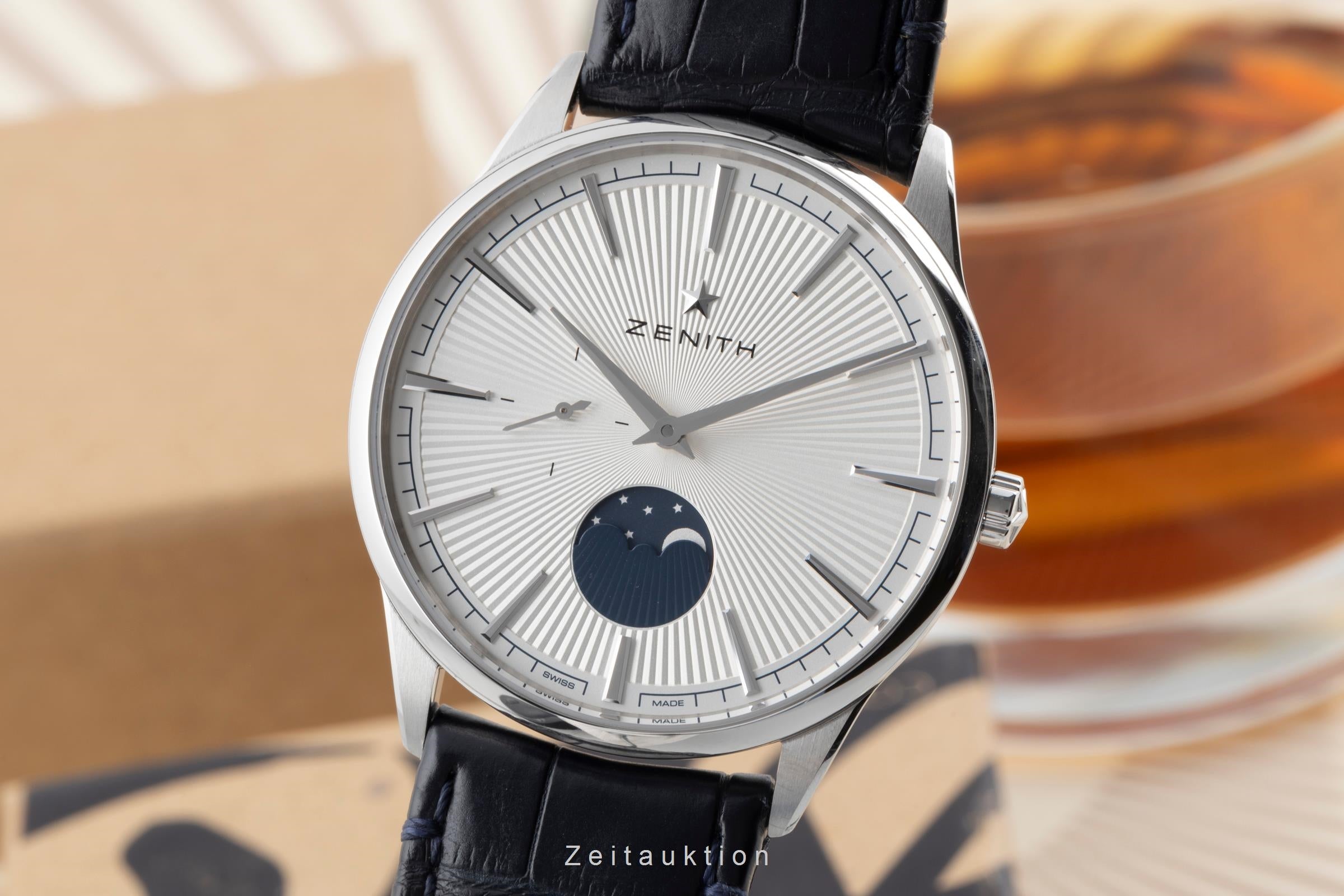 Zenith Elite steel automatic men's watch 03.3100.692/01.C922 LP: 7700EUR  [2506529]