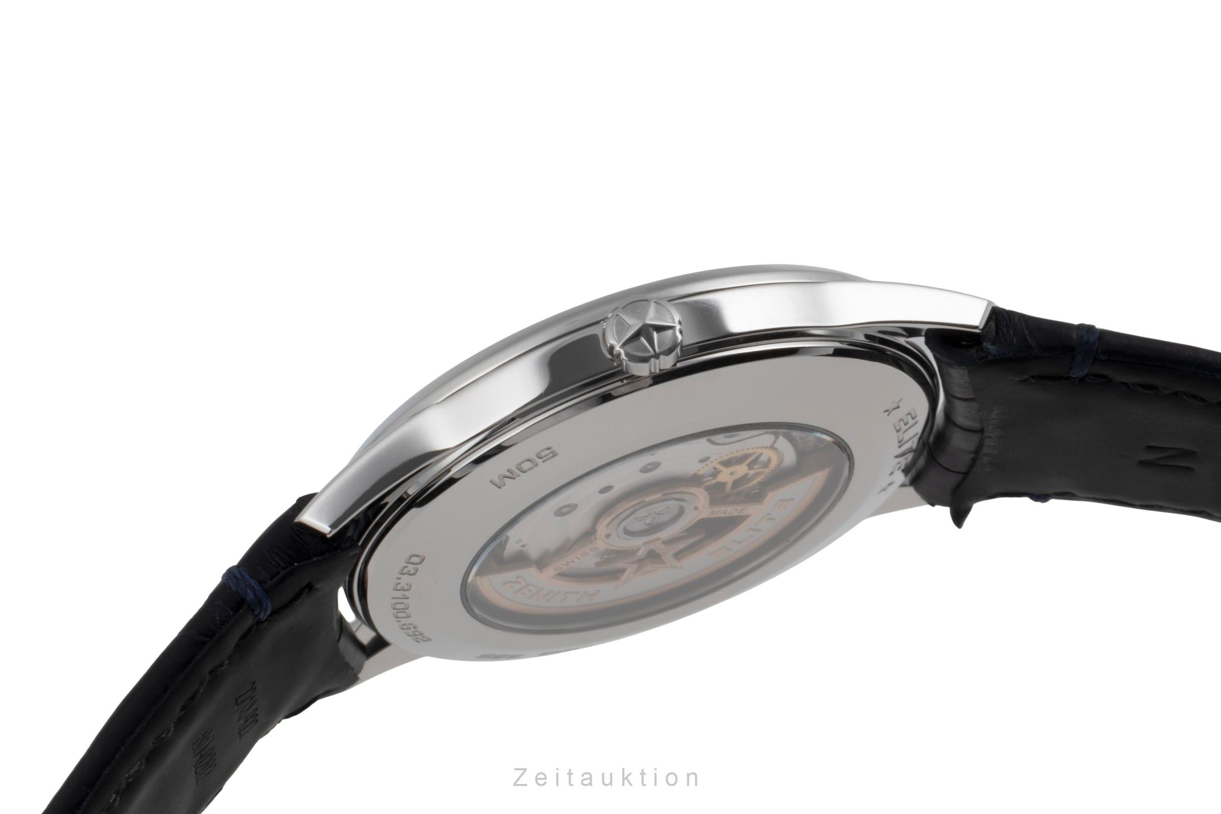 Zenith Elite acero automático reloj para caballeros 03.3100.692/01.C922 LP: 7700EUR  [2506529]