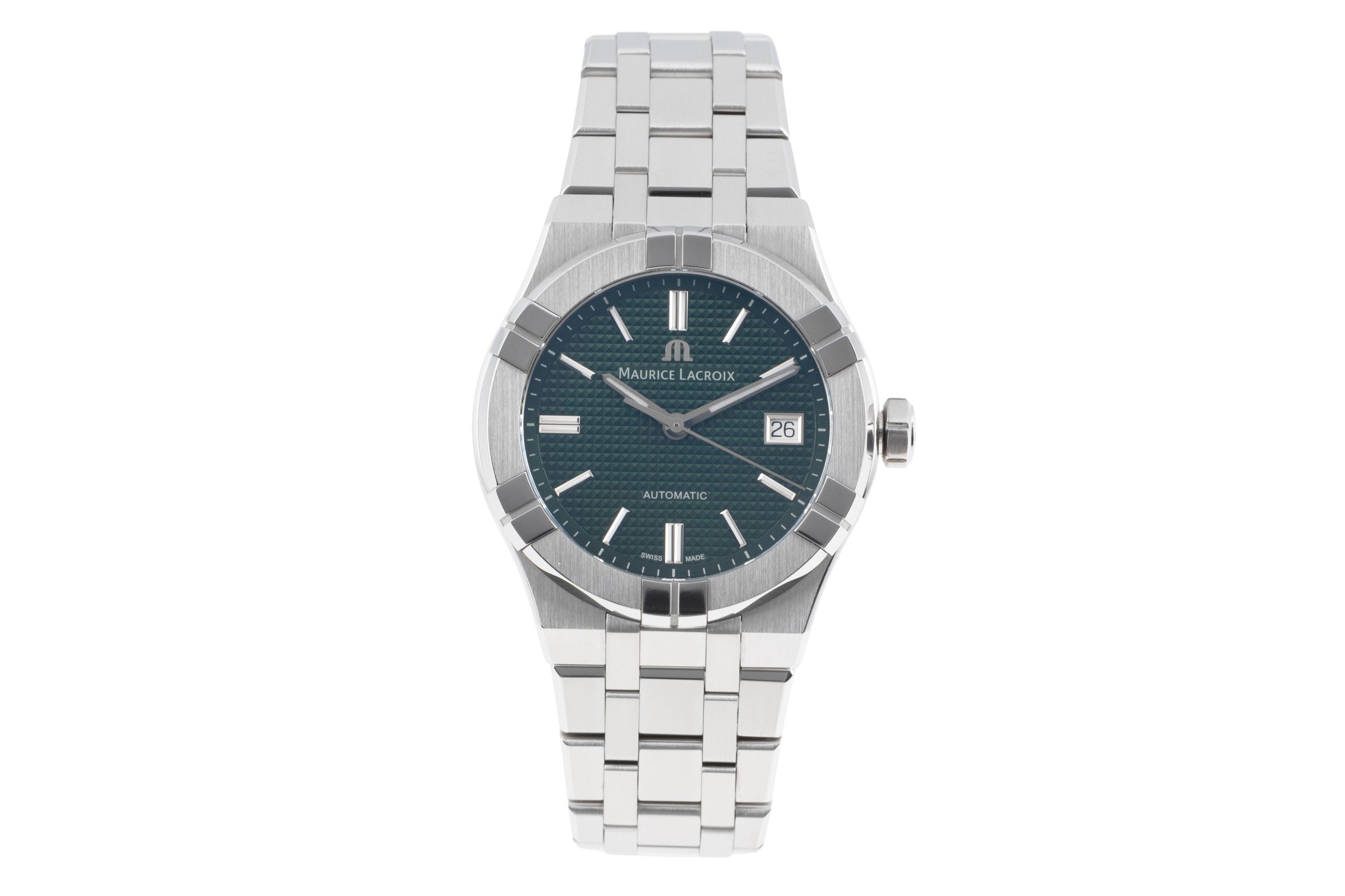 Maurice Lacroix Aikon acier automatique montre pour hommes AI 6007-SS002-630-1  [2506532]