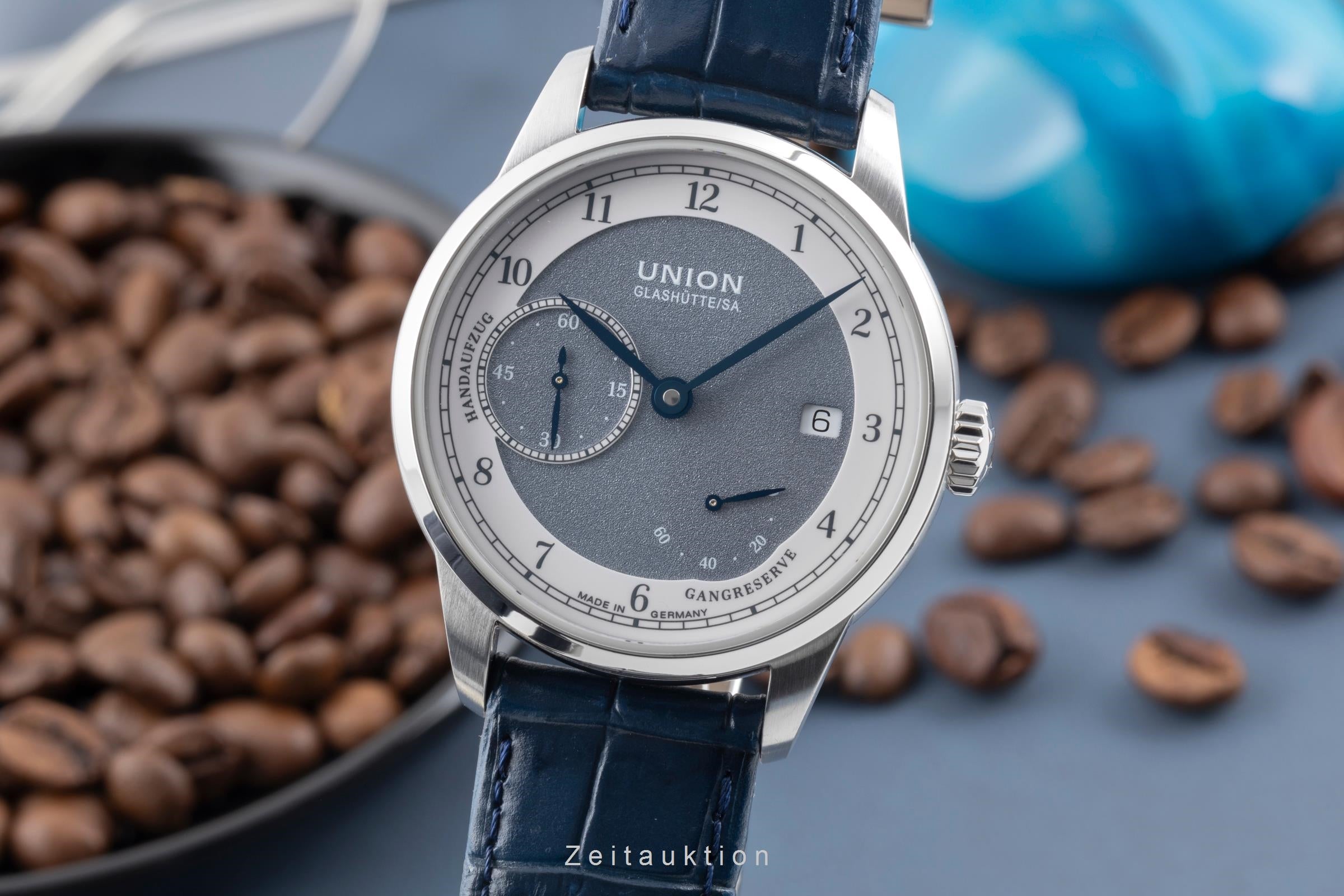 Union Glashütte 1893 Stahl Handaufzug Kal. UNG-56.S1 Ref. D007