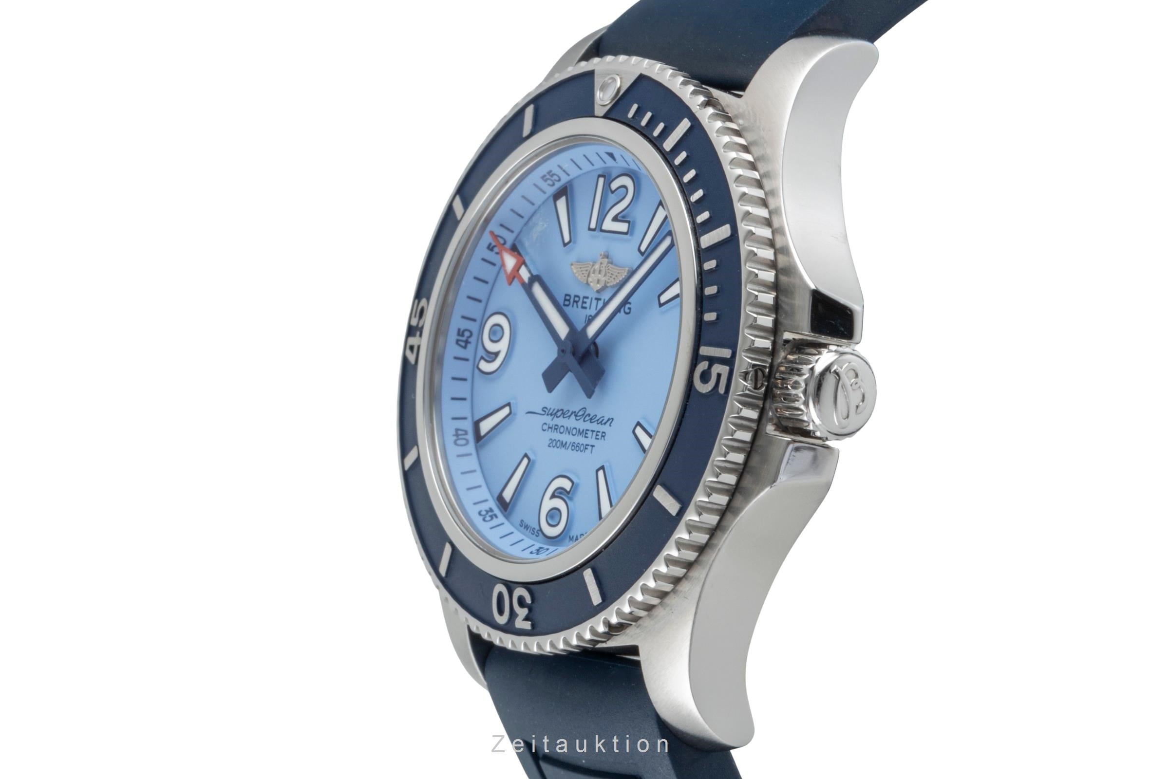 Breitling Superocean acero automático reloj para damas  A17316D81C1S1 LP: 4150EUR  [2506535]