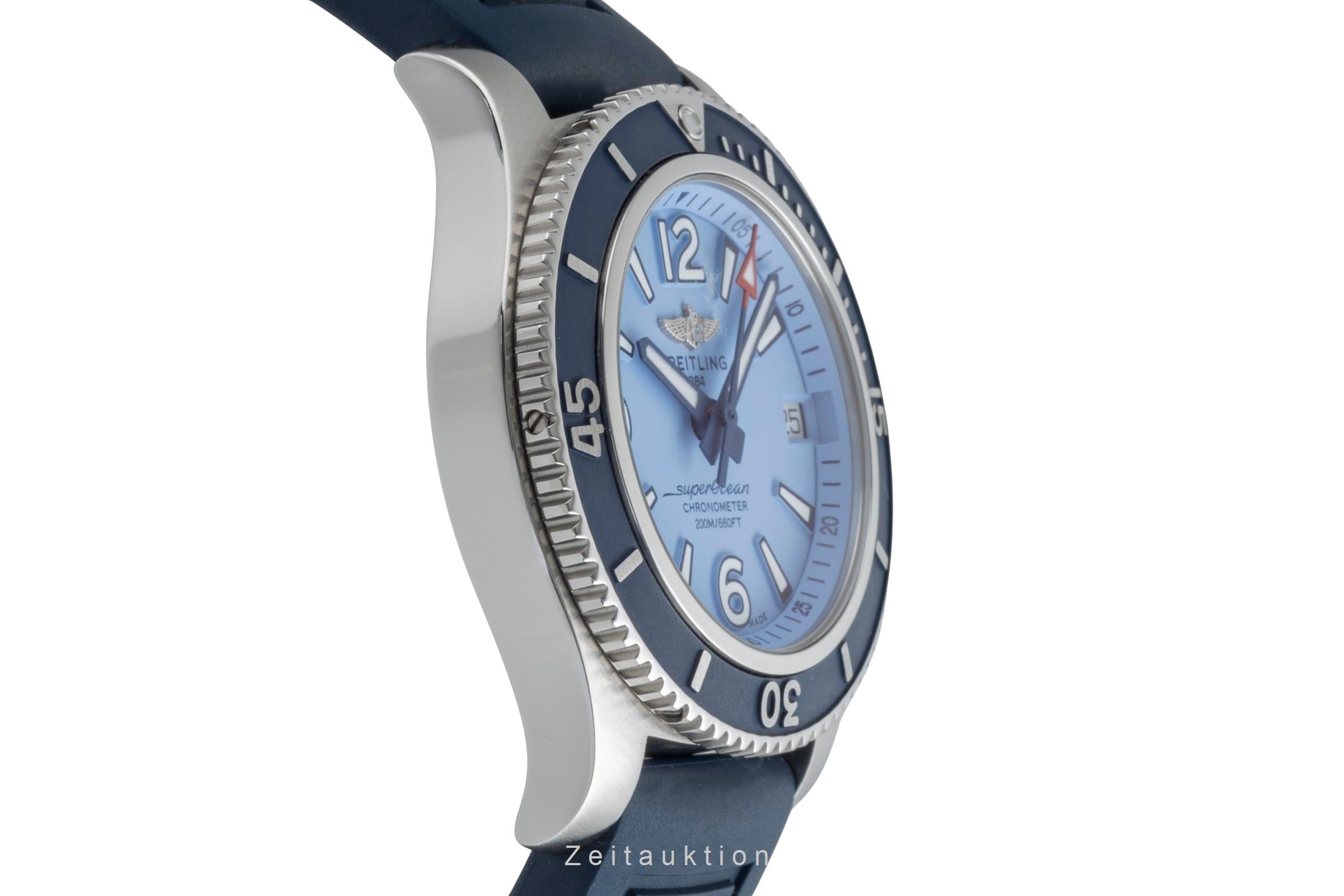 Breitling Superocean acero automático reloj para damas  A17316D81C1S1 LP: 4150EUR  [2506535]