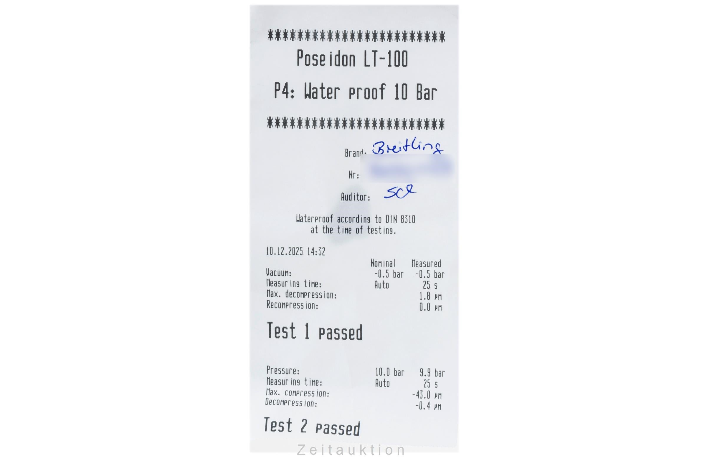 Breitling Superocean acero automático reloj para damas  A17316D81C1S1 LP: 4150EUR  [2506535]