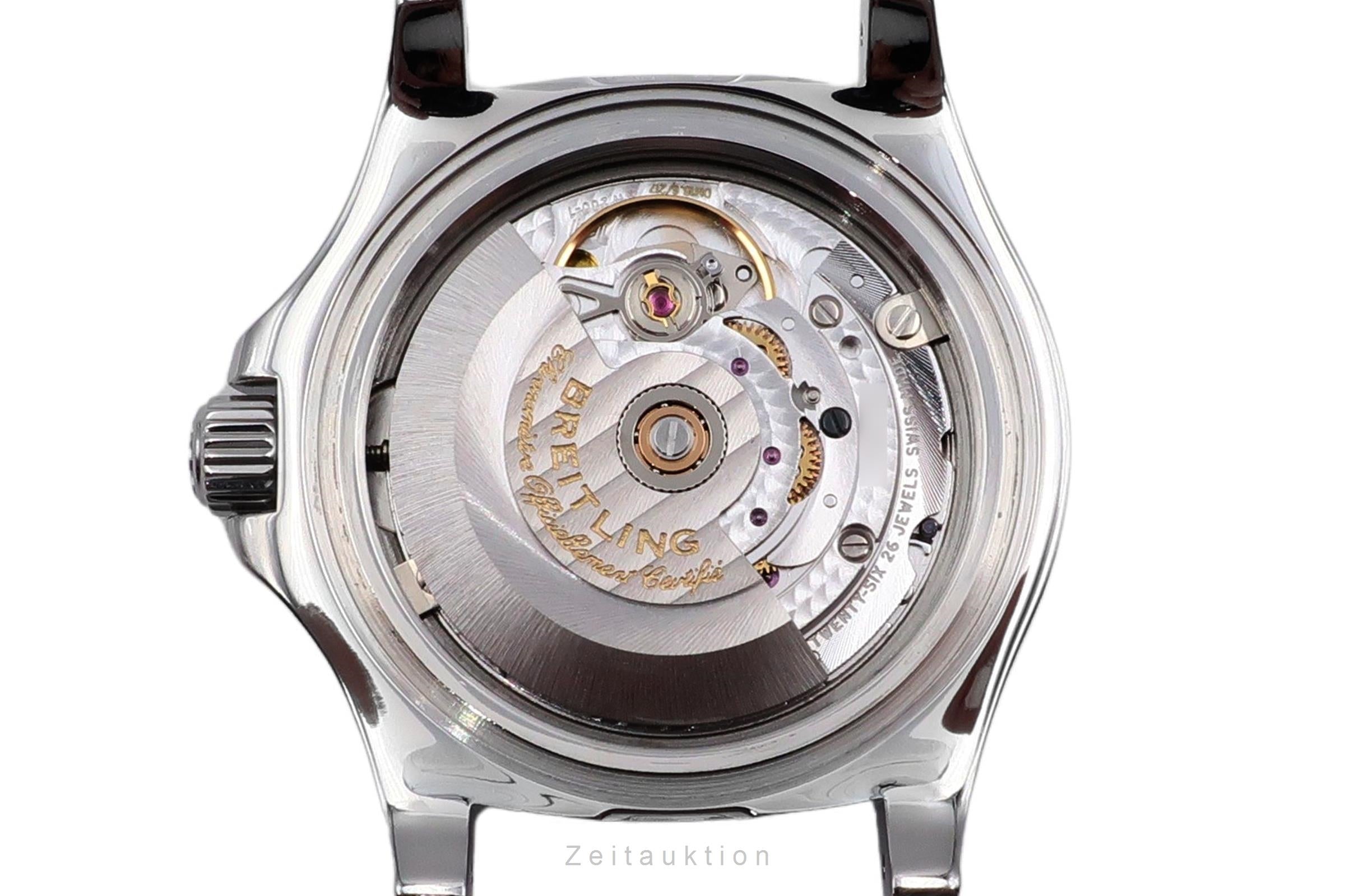 Breitling Superocean acero automático reloj para damas  A17316D81C1S1 LP: 4150EUR  [2506535]