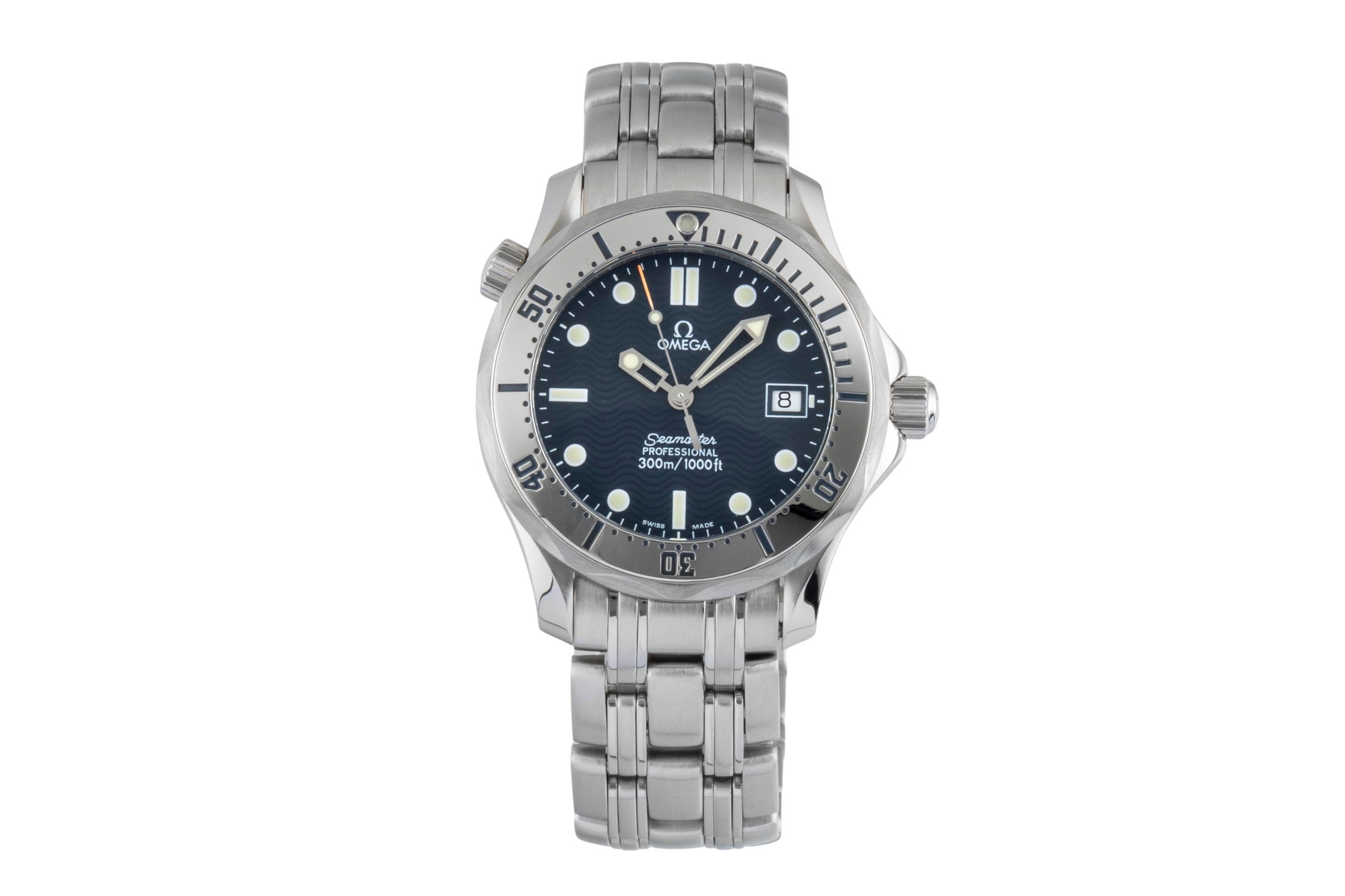 Omega Seamaster Professional 300M Stahl Mid Size Herrenuhr Ref. 2562.80.00 B&P [2506536]