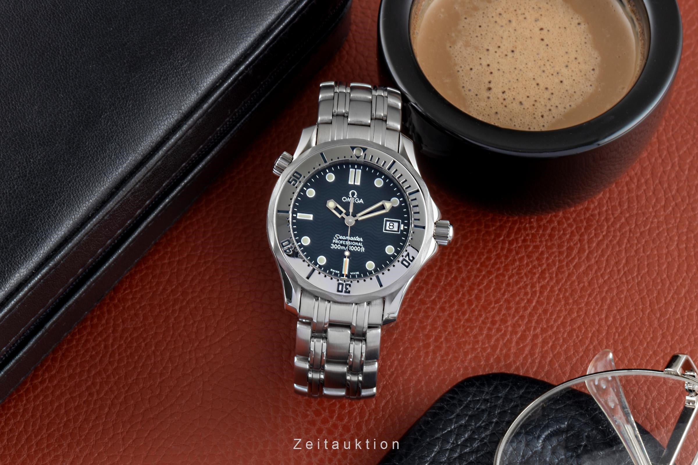 Omega Seamaster Professional 300M Stahl Mid Size Herrenuhr Ref. 2562.80.00 B&P [2506536]