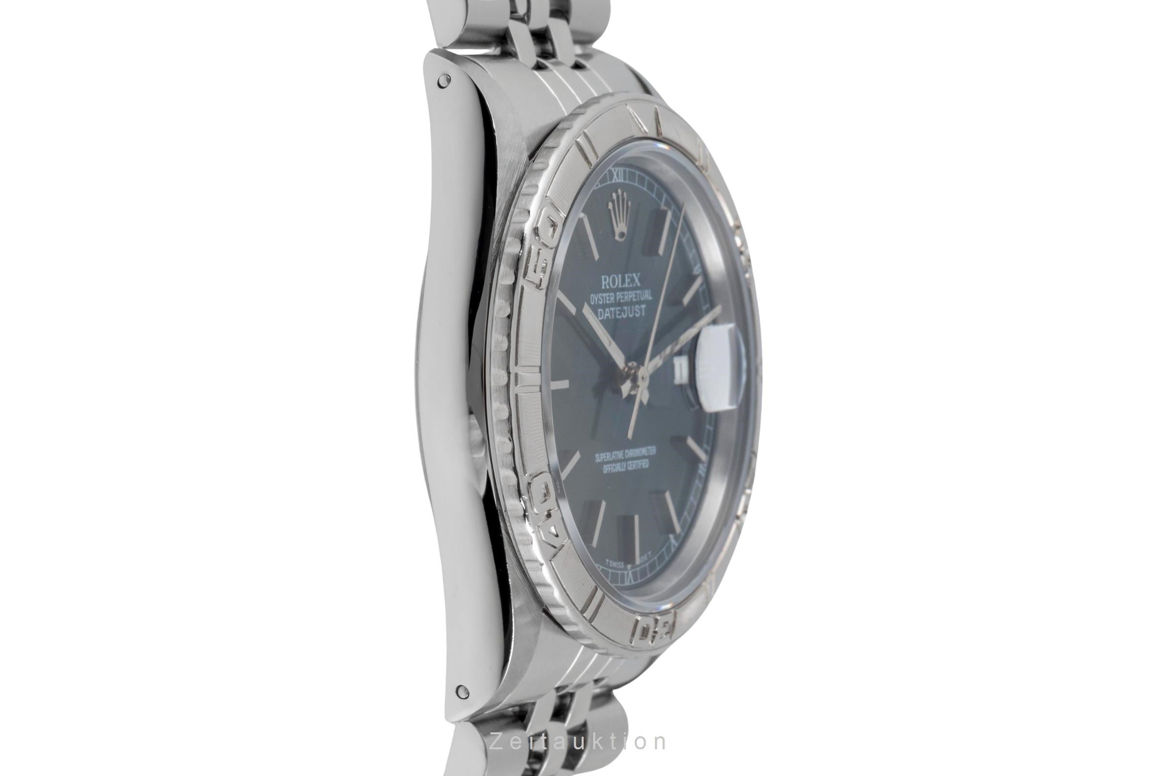 Rolex Datejust Turn-O-Graph acero / oro blanco automático reloj para caballeros 16264  [2506539]