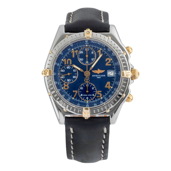 Breitling Chronomat chronograph steel / gold automatic men's watch B13050.1  [2506540]
